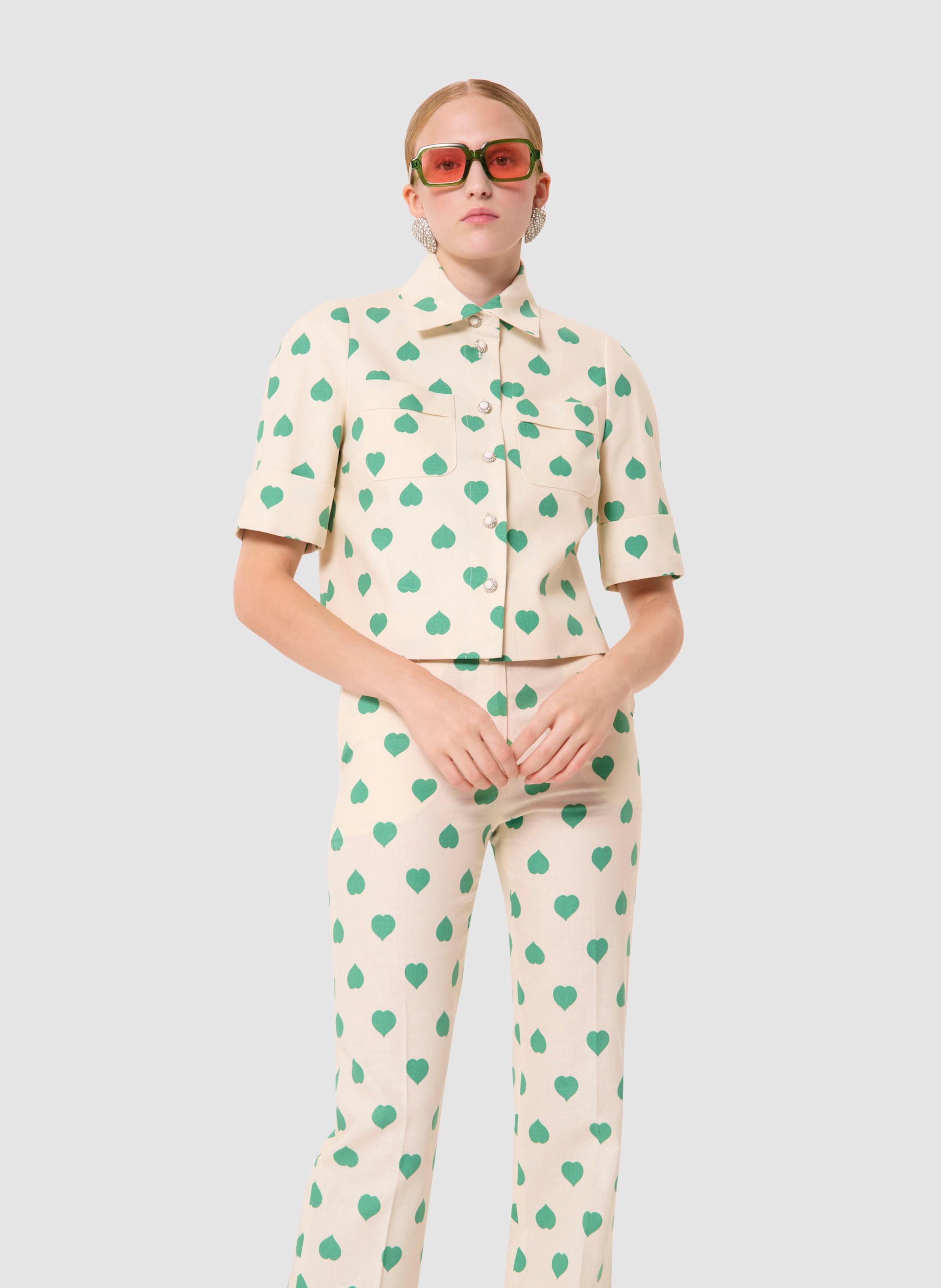 Chemise christine TARA JARMON Vert