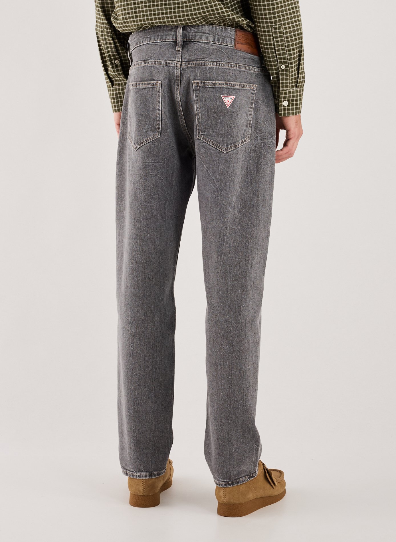 Jean large GUESS Gris