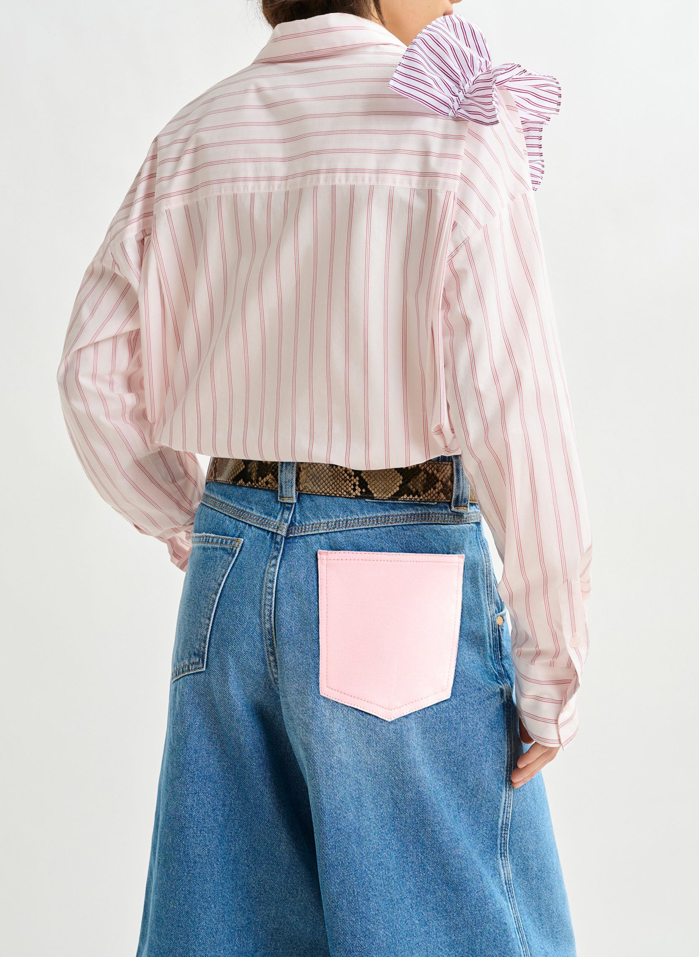 Chemise col classique en coton Ibody ESSENTIEL ANTWERP Blanc