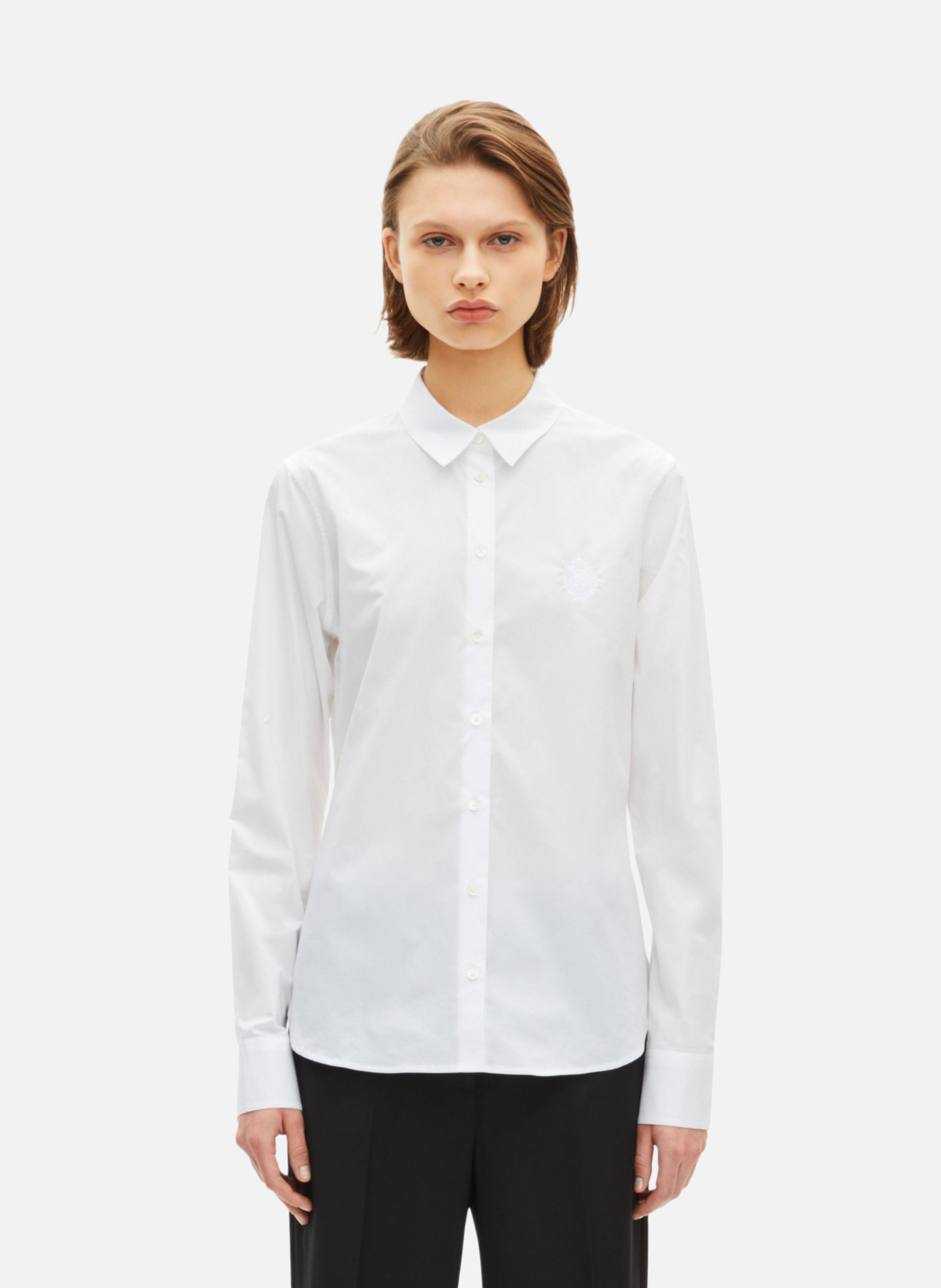 THE KOOPLES Chemise en popeline Blanc