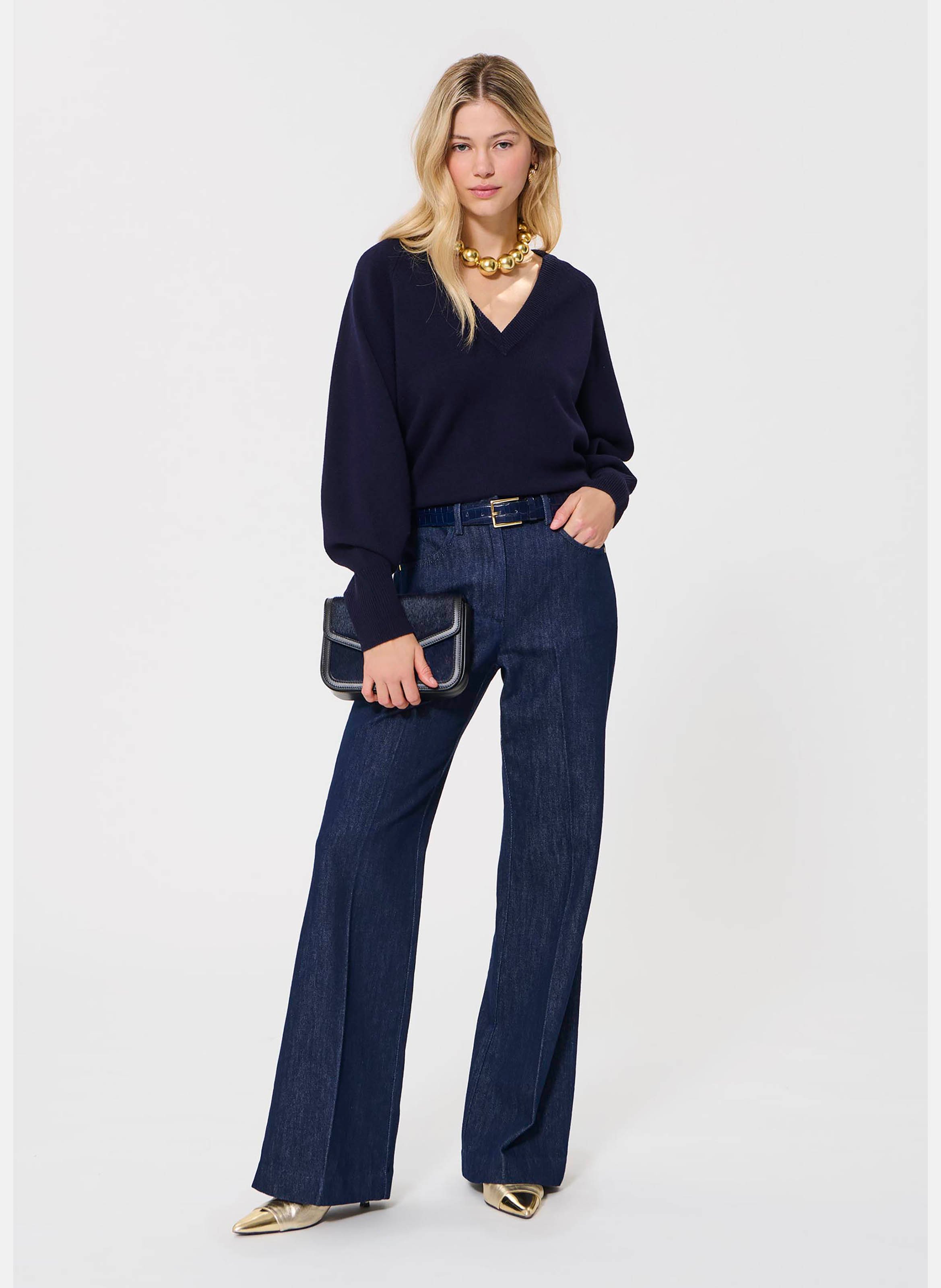 Pull paz TARA JARMON Bleu