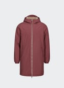Mid-length jacket RAINPACKWARM90 Burgundy