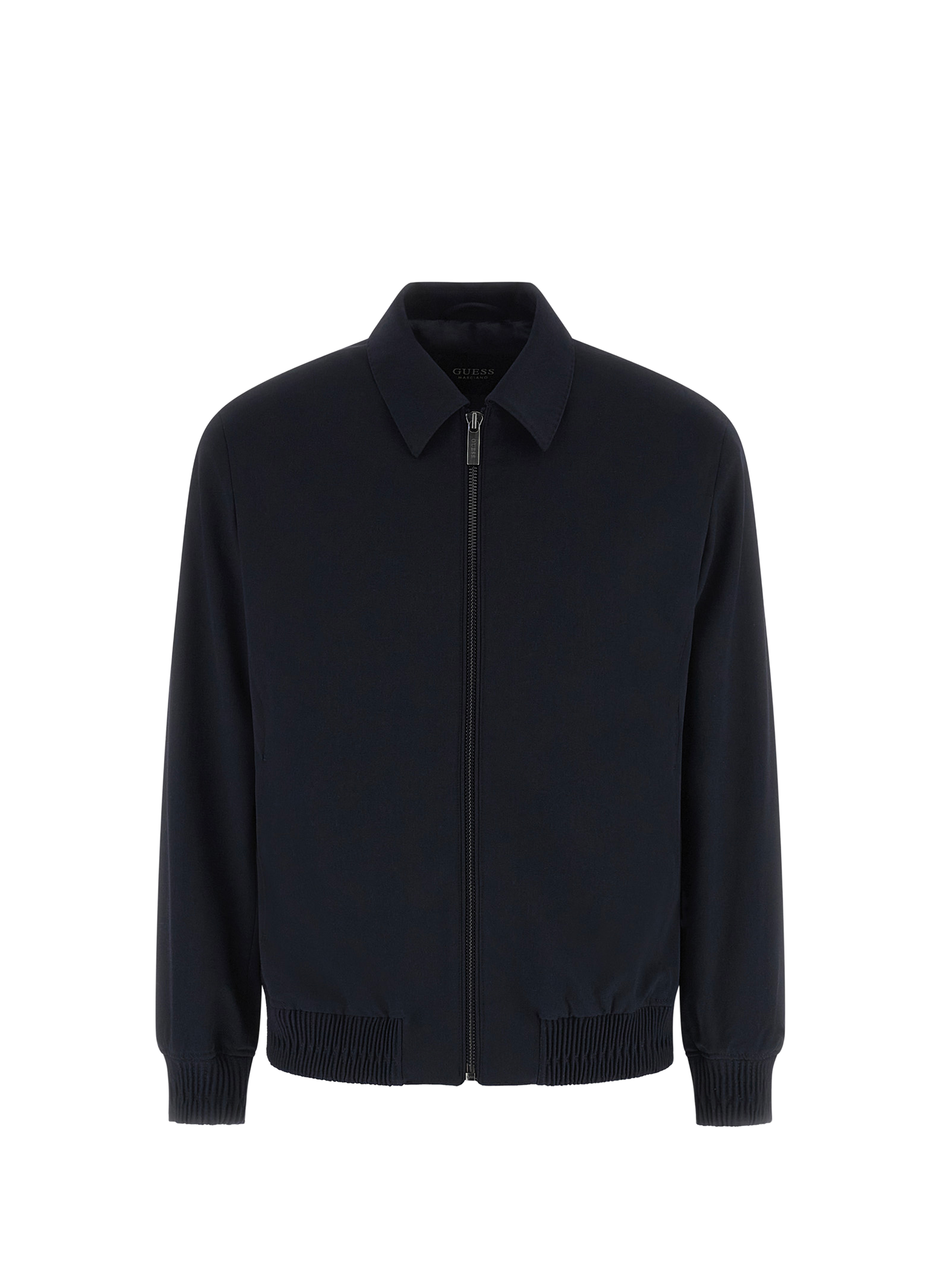 Veste unie à col classique GUESS Bleu