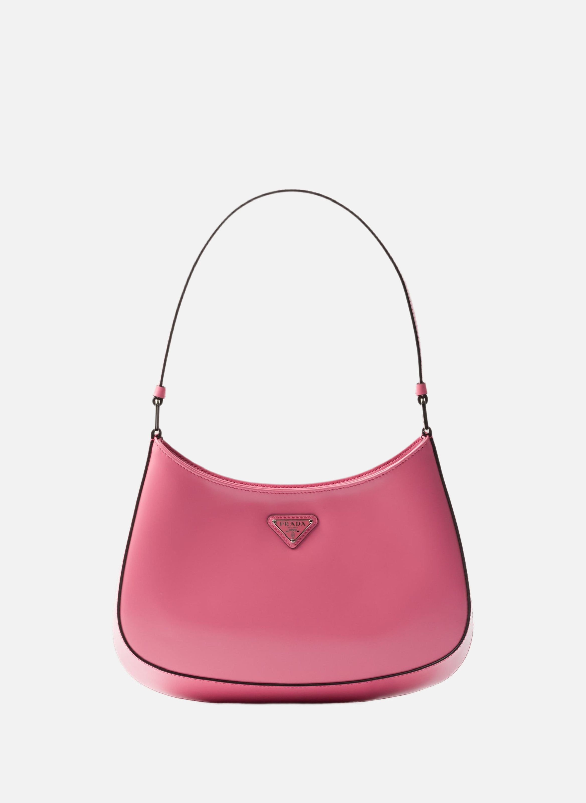 Sac porté épaule prada cleo en cuir brossé PRADA Rose