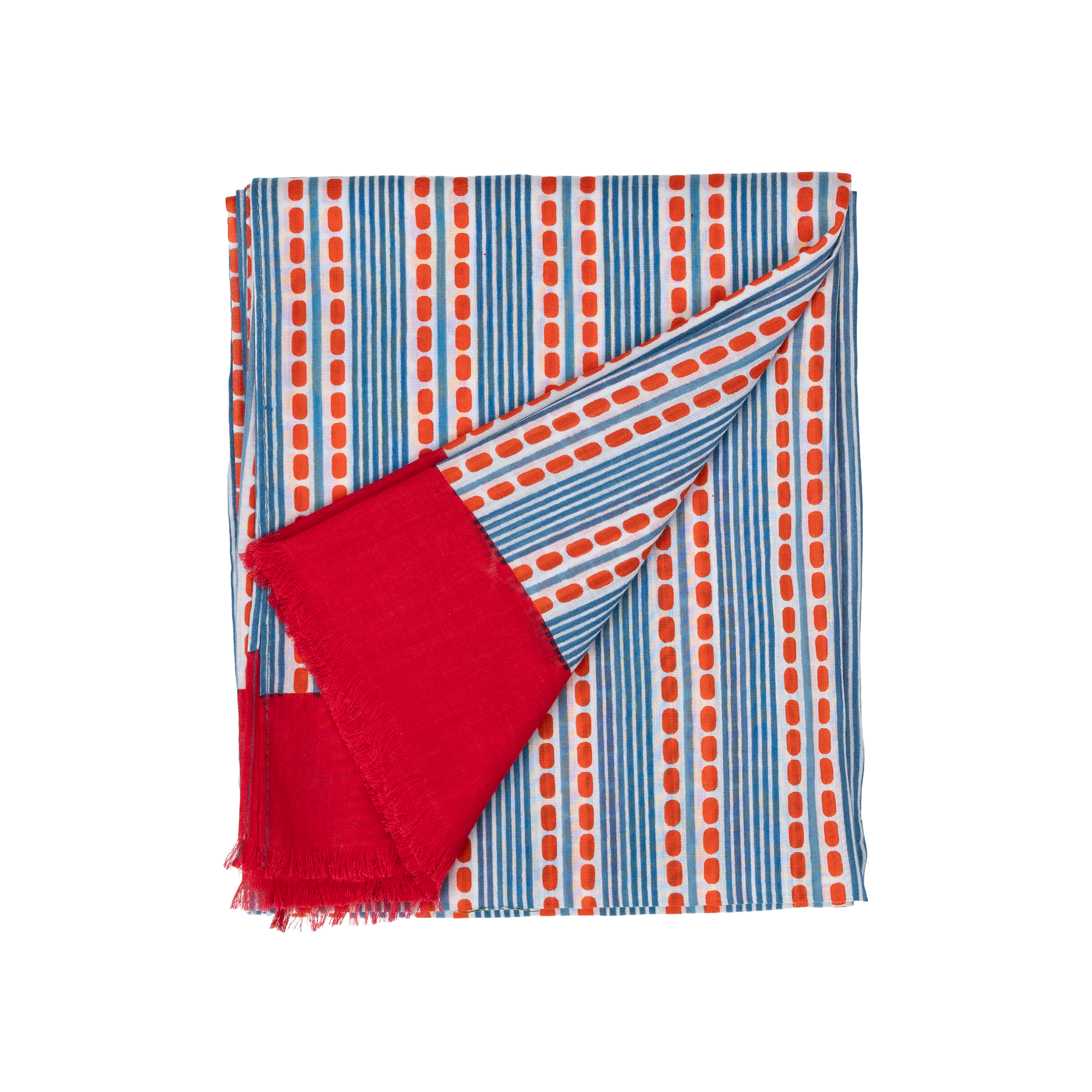 Foulard en coton biologique BILLYBELT Bleu