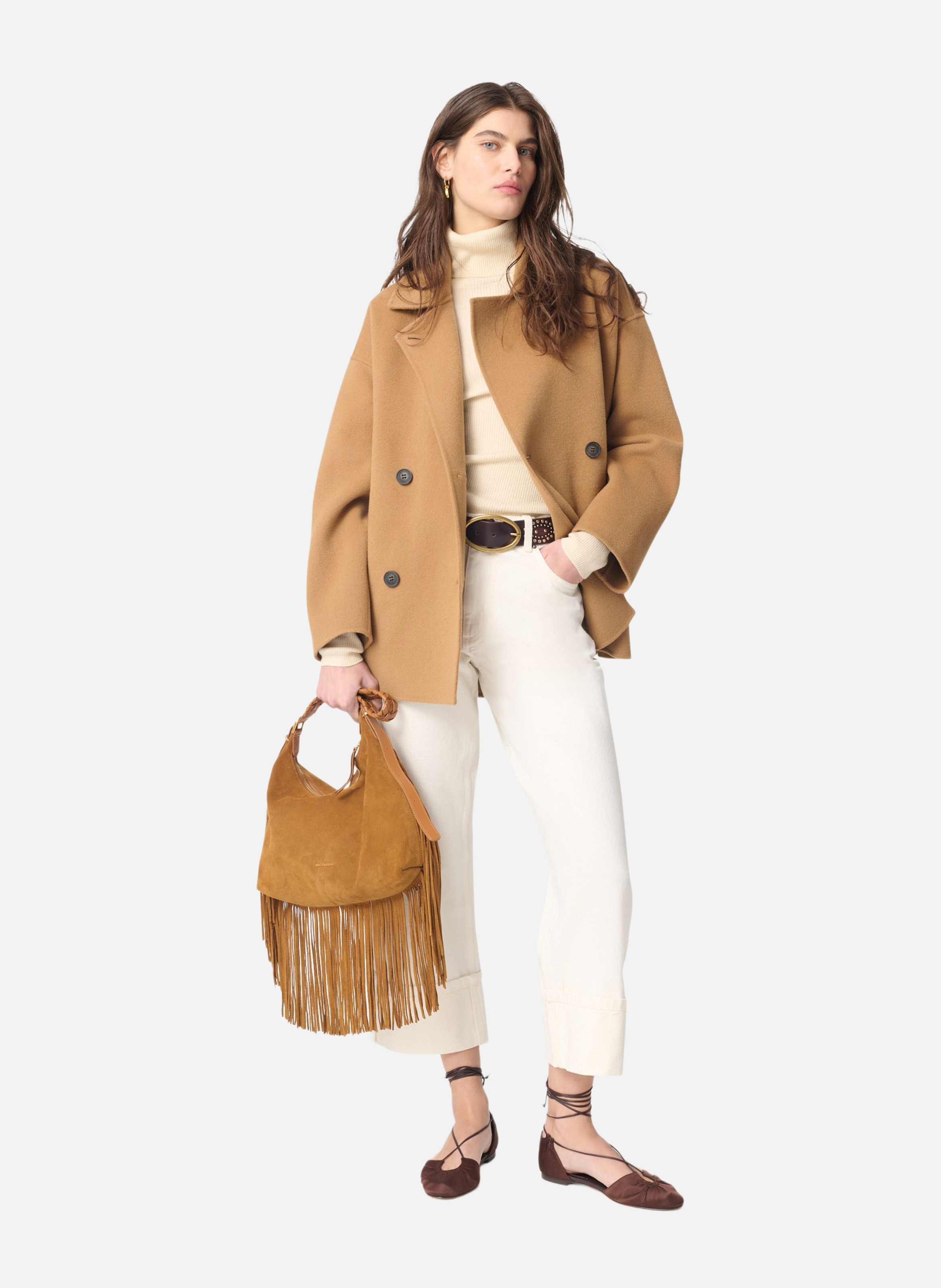 Manteau gustin VANESSA BRUNO Marron