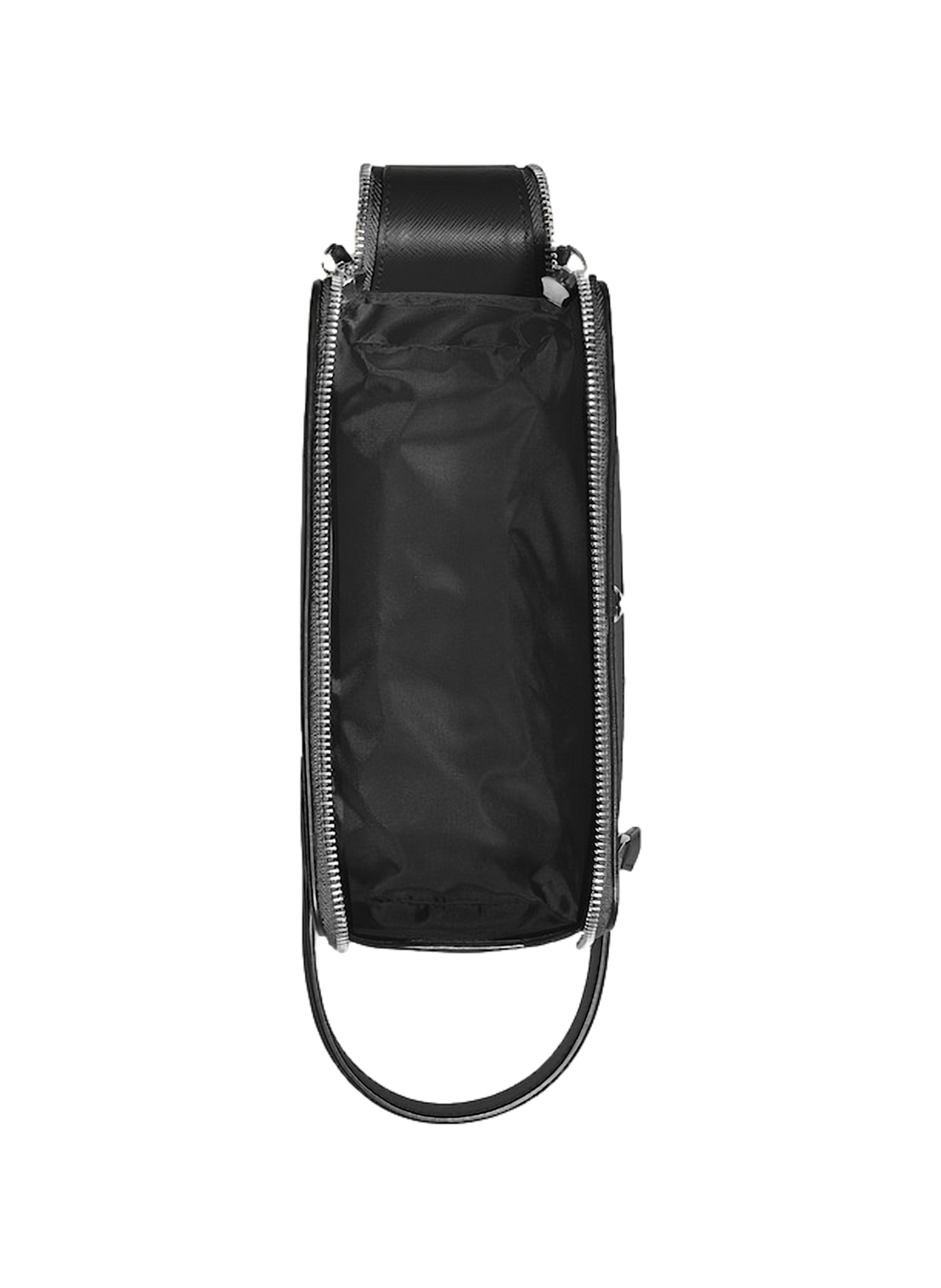 Leather toiletry bag MONTBLANC Black