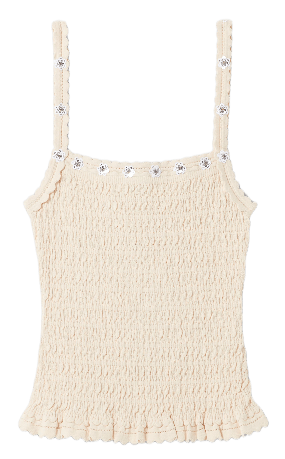 Top ajusté en maille CLAUDIE PIERLOT Jaune