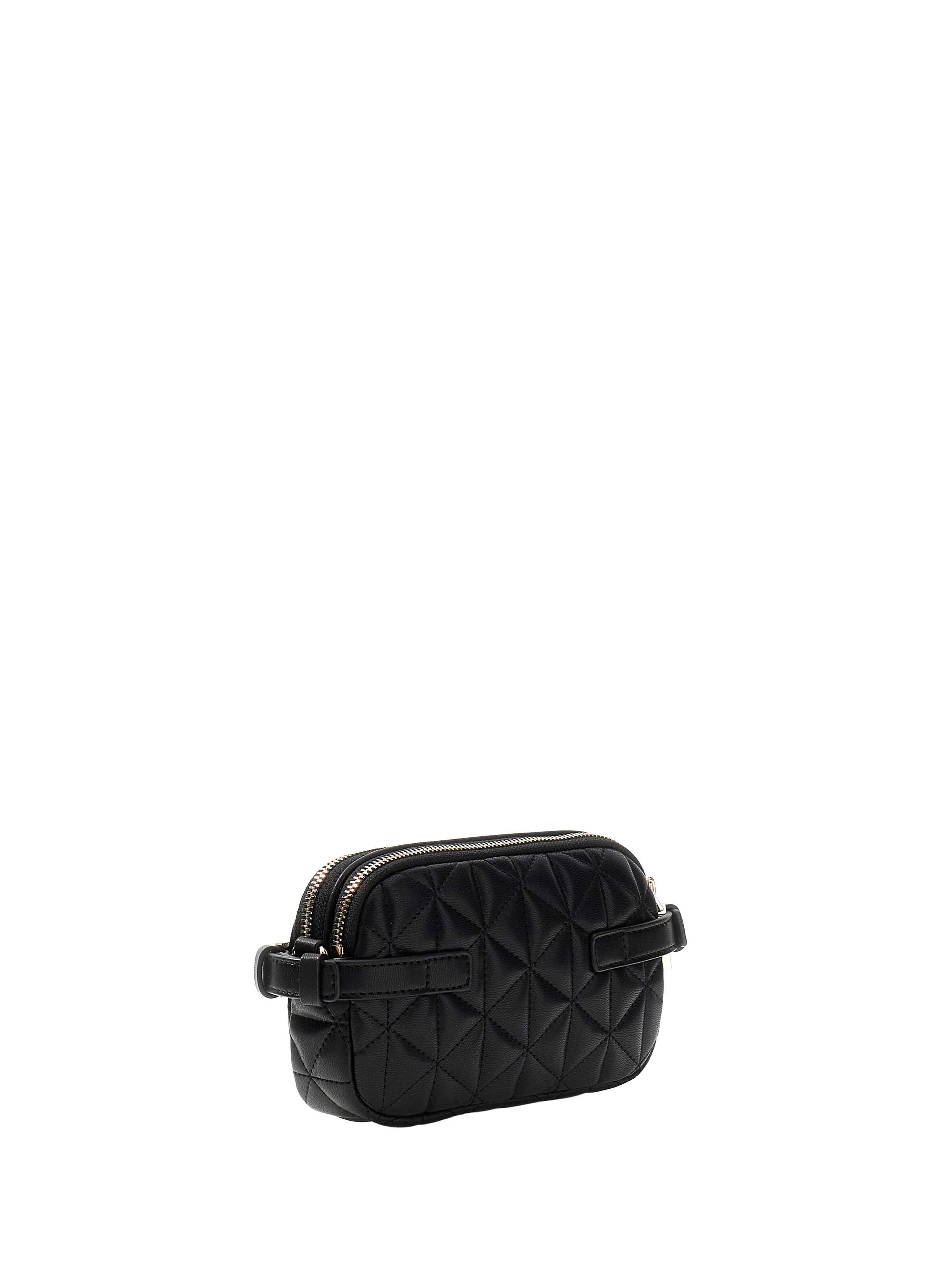 Mini quilted Paisleigh crossbody bag GUESS Black
