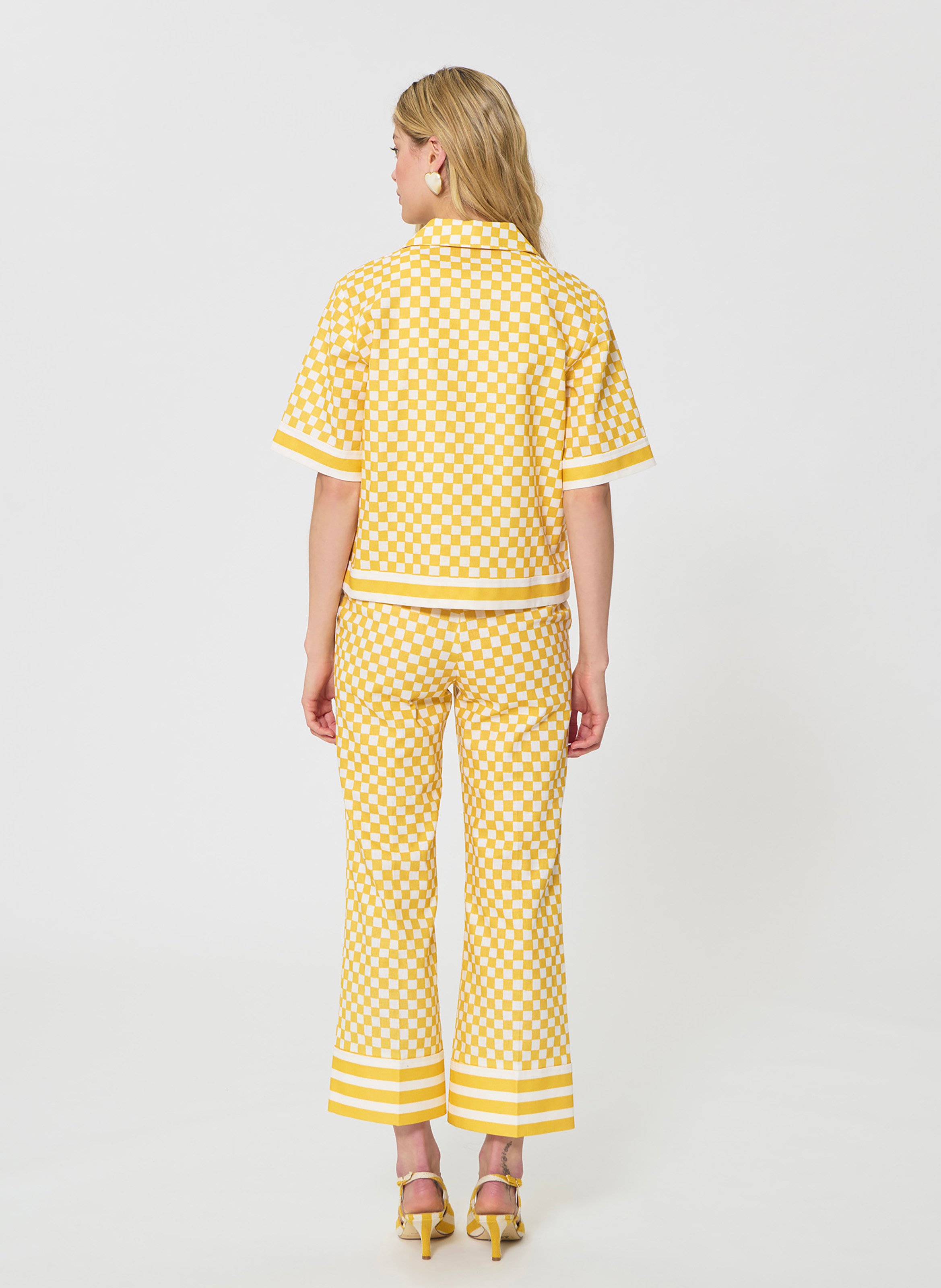 Chemise césar TARA JARMON Jaune