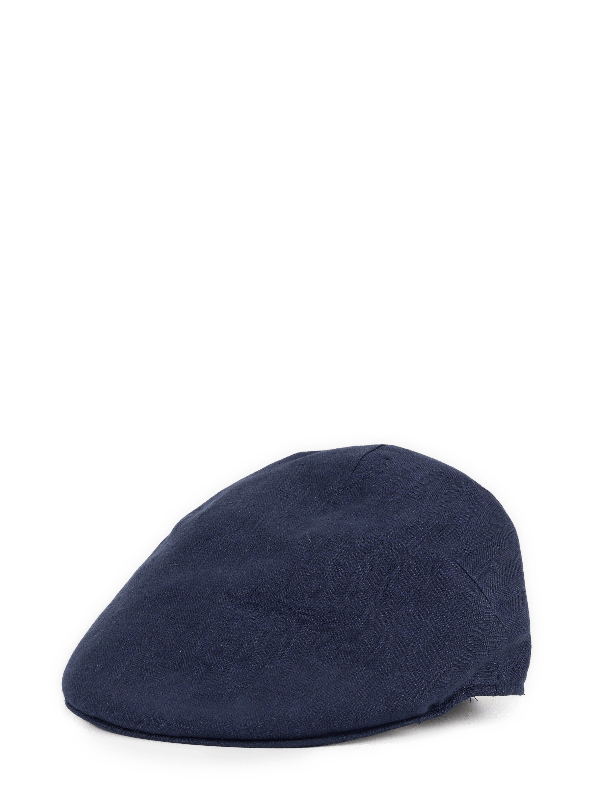Parigi linen cap BORSALINO Blue