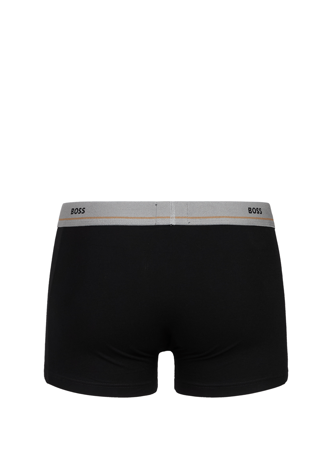 Lot de 5 boxers unis en coton mélangé BOSS Multicolore