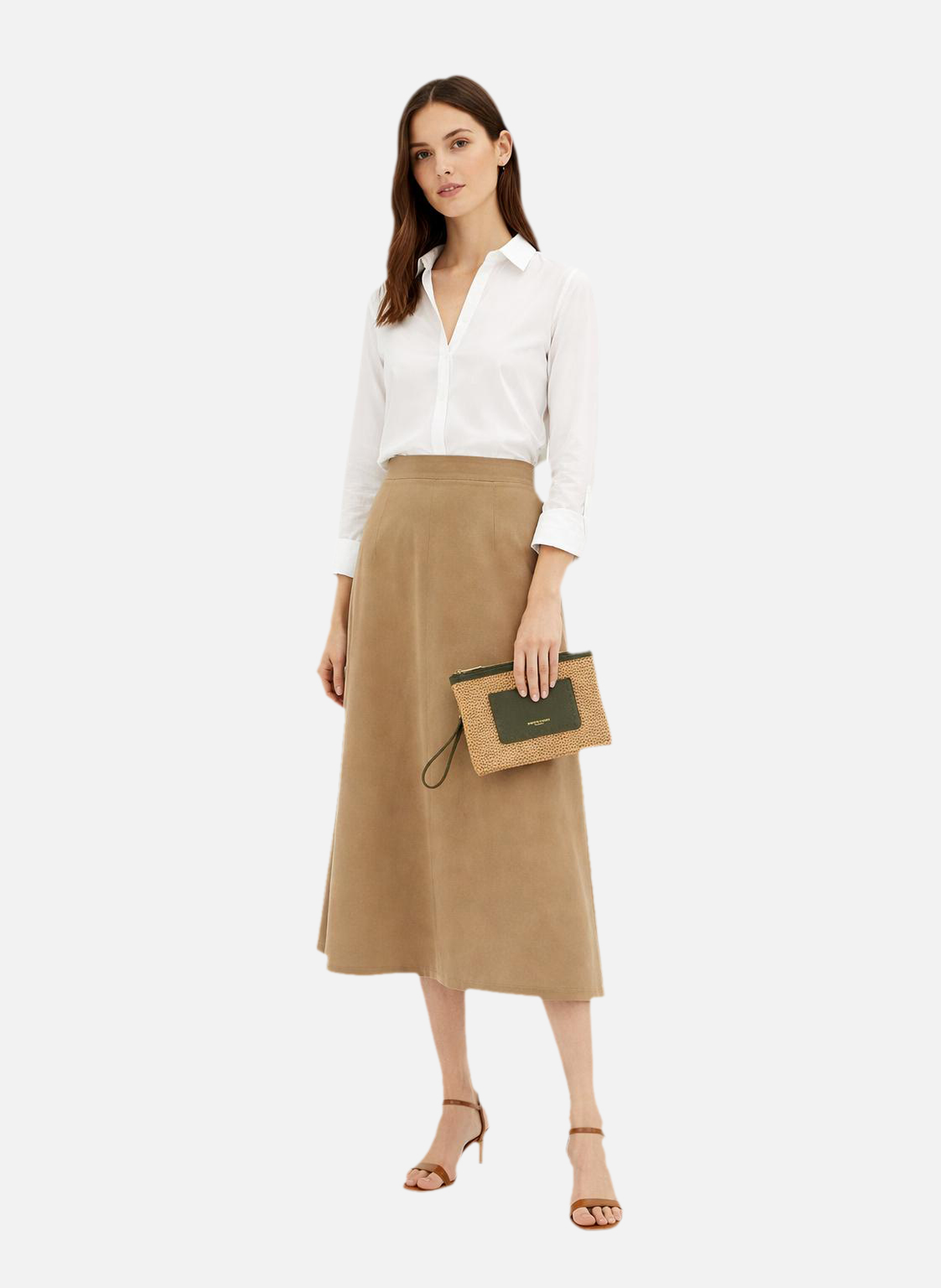 Cassis | pochette POURCHET Kaki