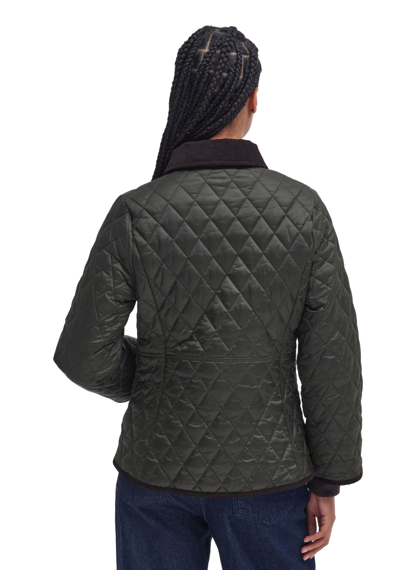 Fitted Beadnell Quilted Jacket BARBOUR Khaki