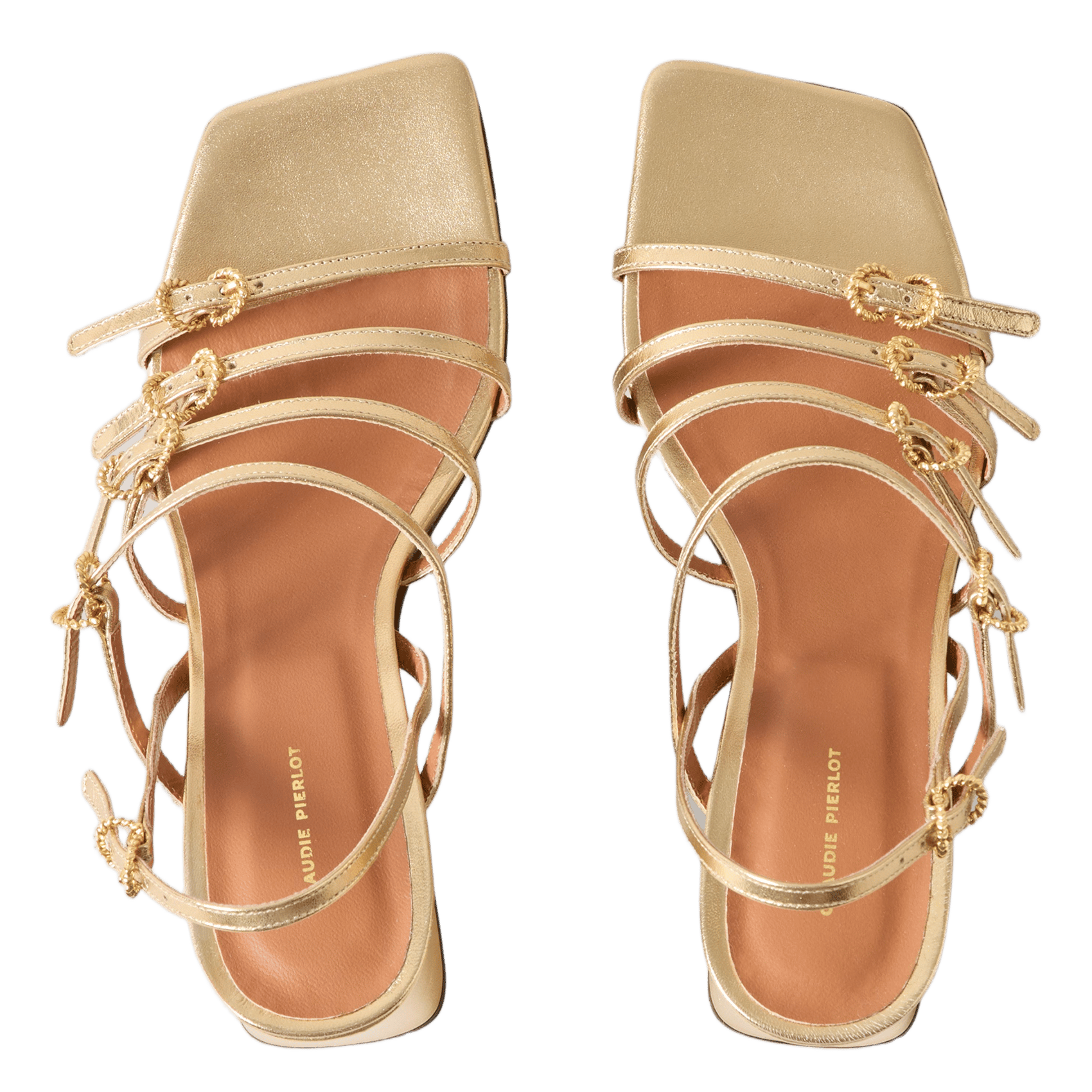 Sandales à talons CLAUDIE PIERLOT Doré