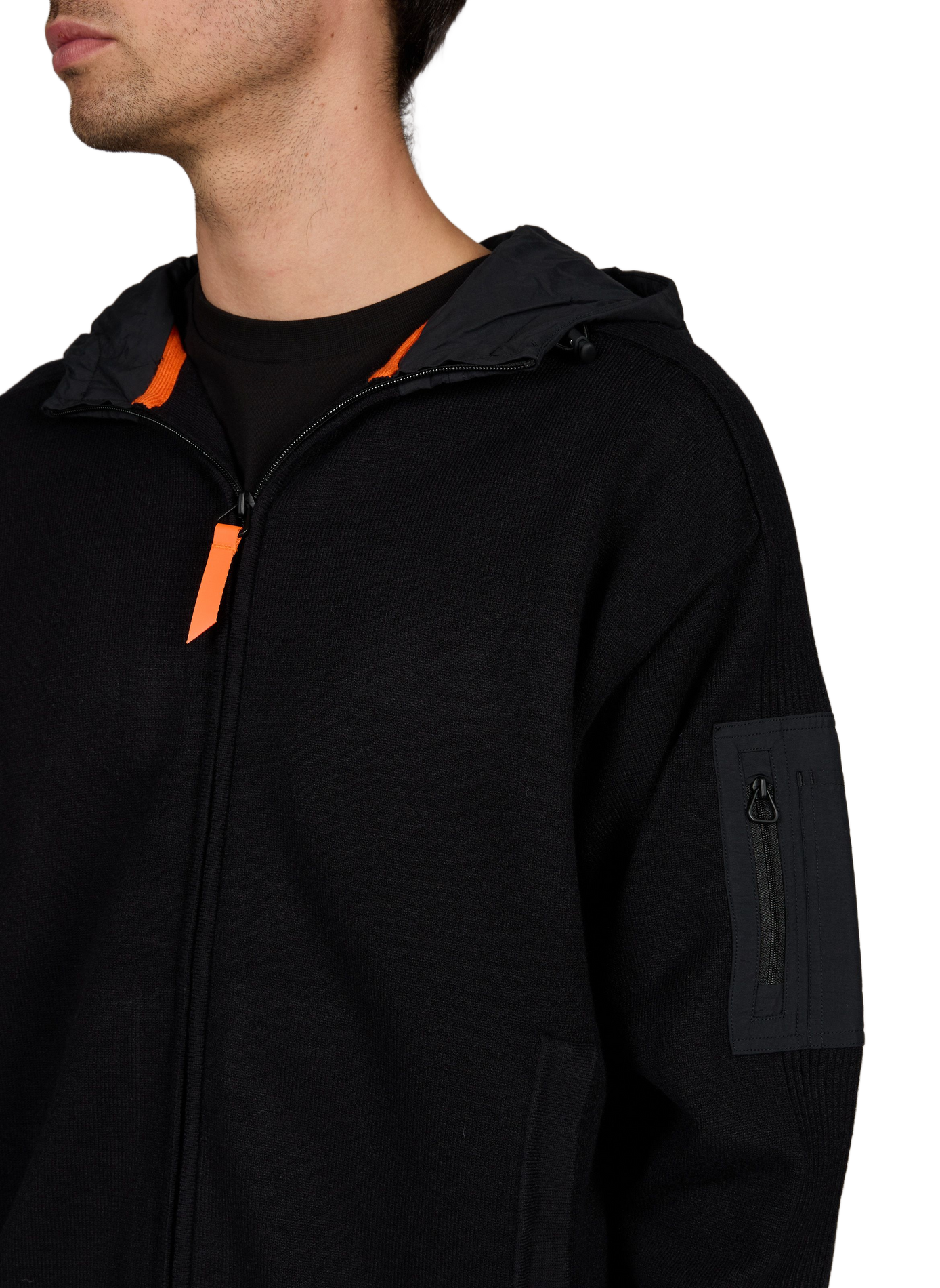 Seb-Sweatshirt, gerade geschnitten, mit Stehkragen GERTRUDE Schwarz