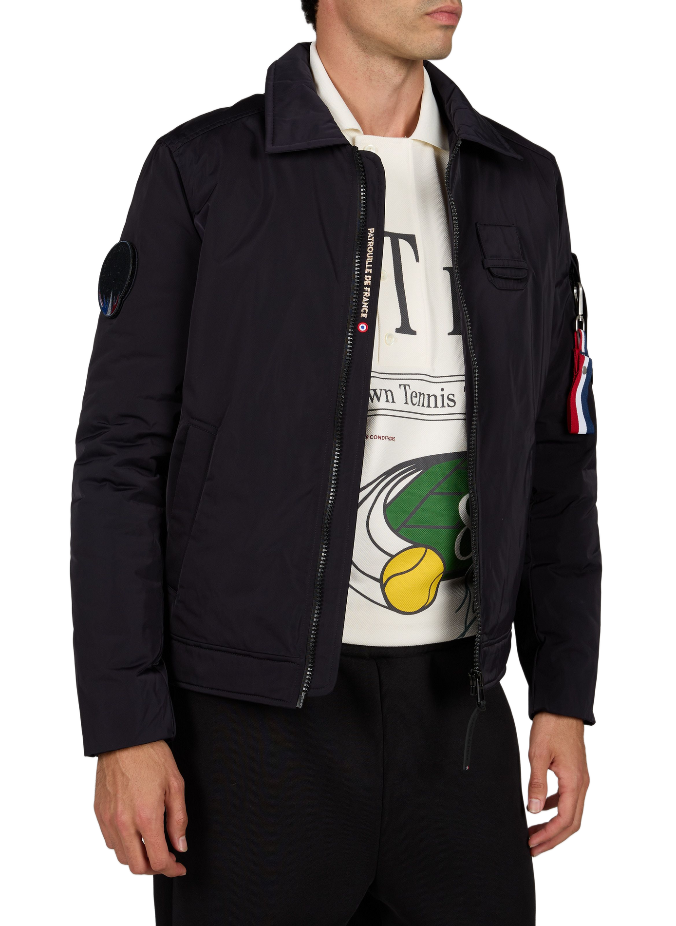 Blouson droit col classique PATROUILLE DE FRANCE X REDSKINS Bleu