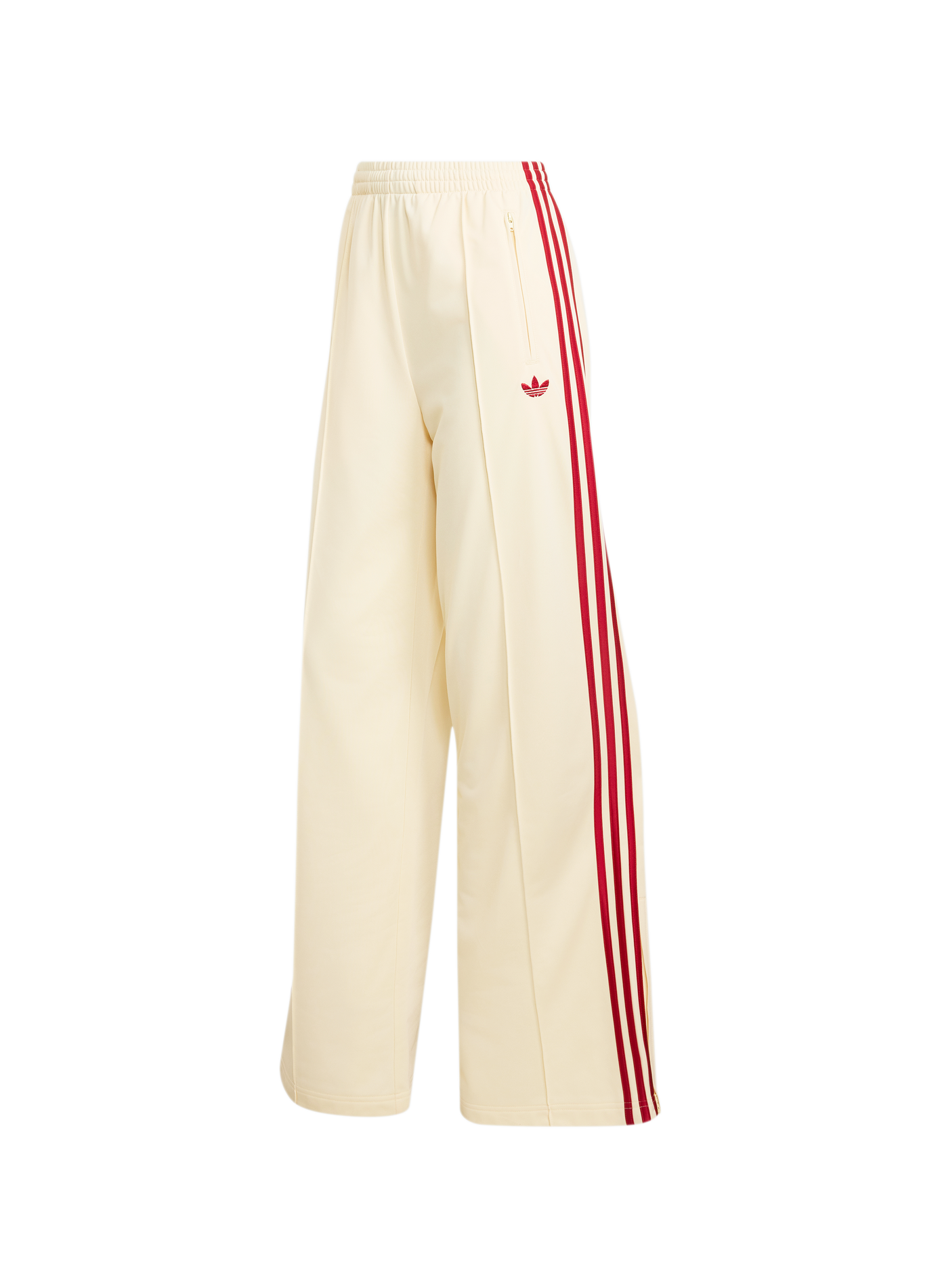 Track pants with signature stripes ADIDAS Beige