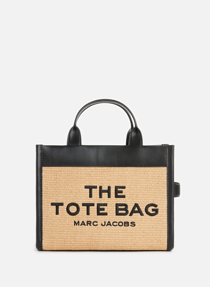 Sac Marc Jacobs The Jacquard Large Tote Bag en tissu noir