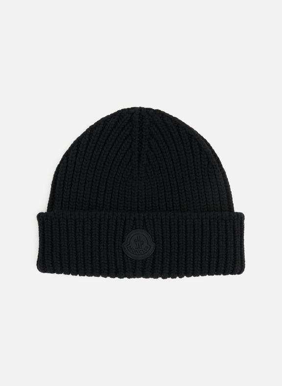 BONNET EN LAINE VIERGE MONCLER pour HOMME Printemps