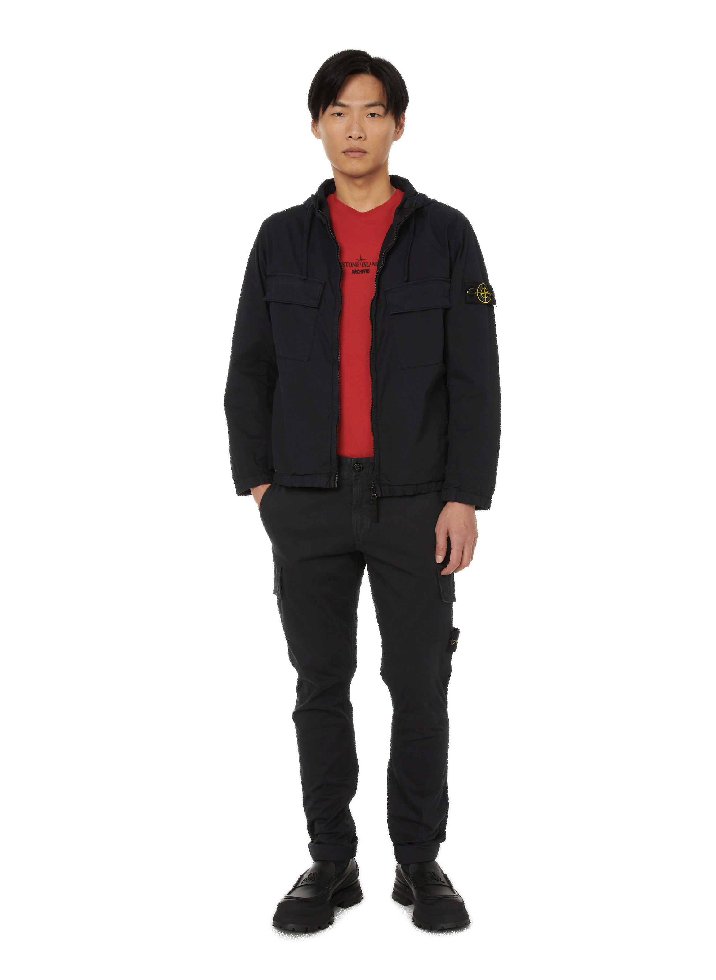 Mocassins en cuir ALEXANDER MCQUEEN Noir