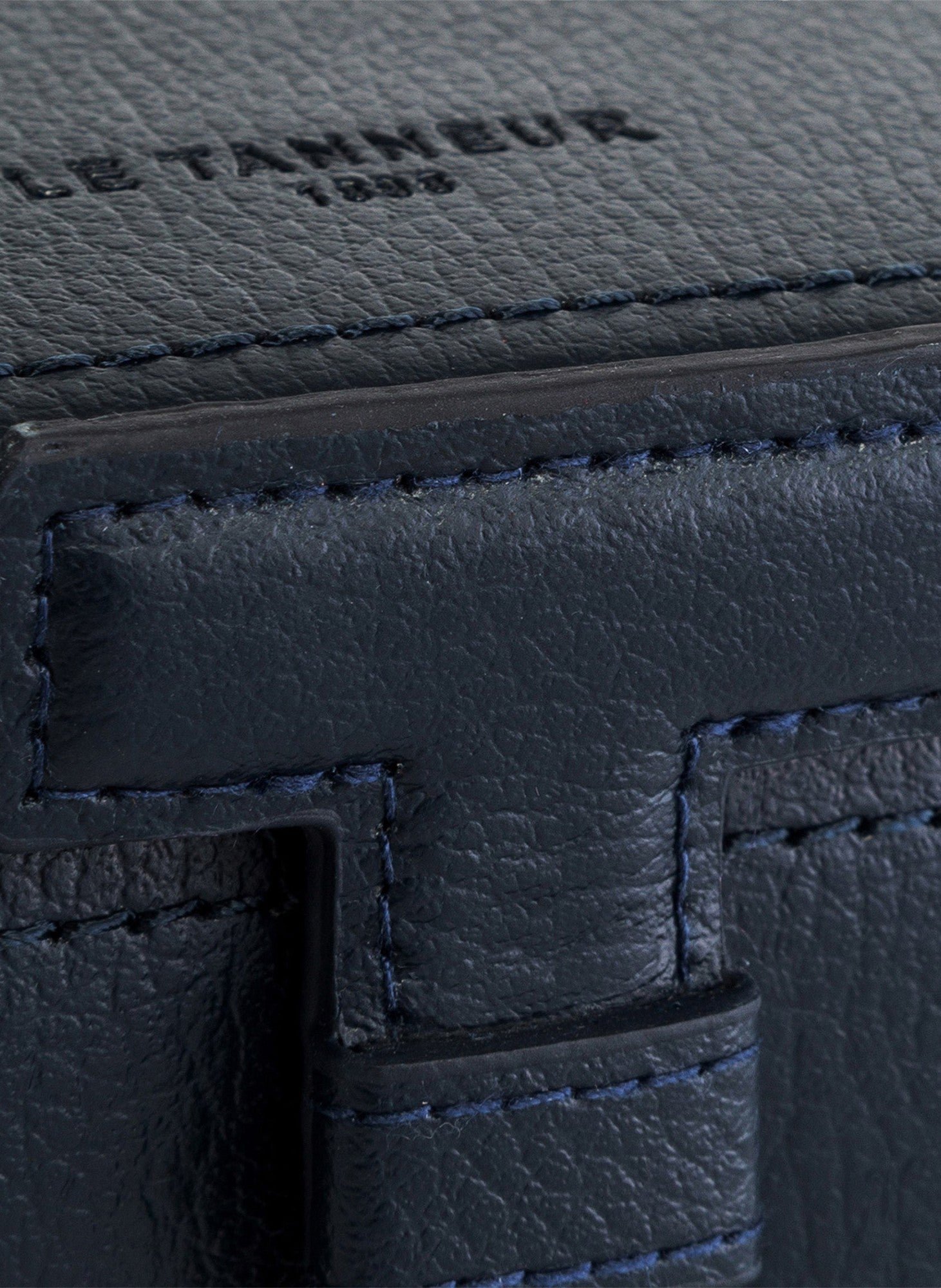 Coffret 8 montres en cuir LE TANNEUR Bleu