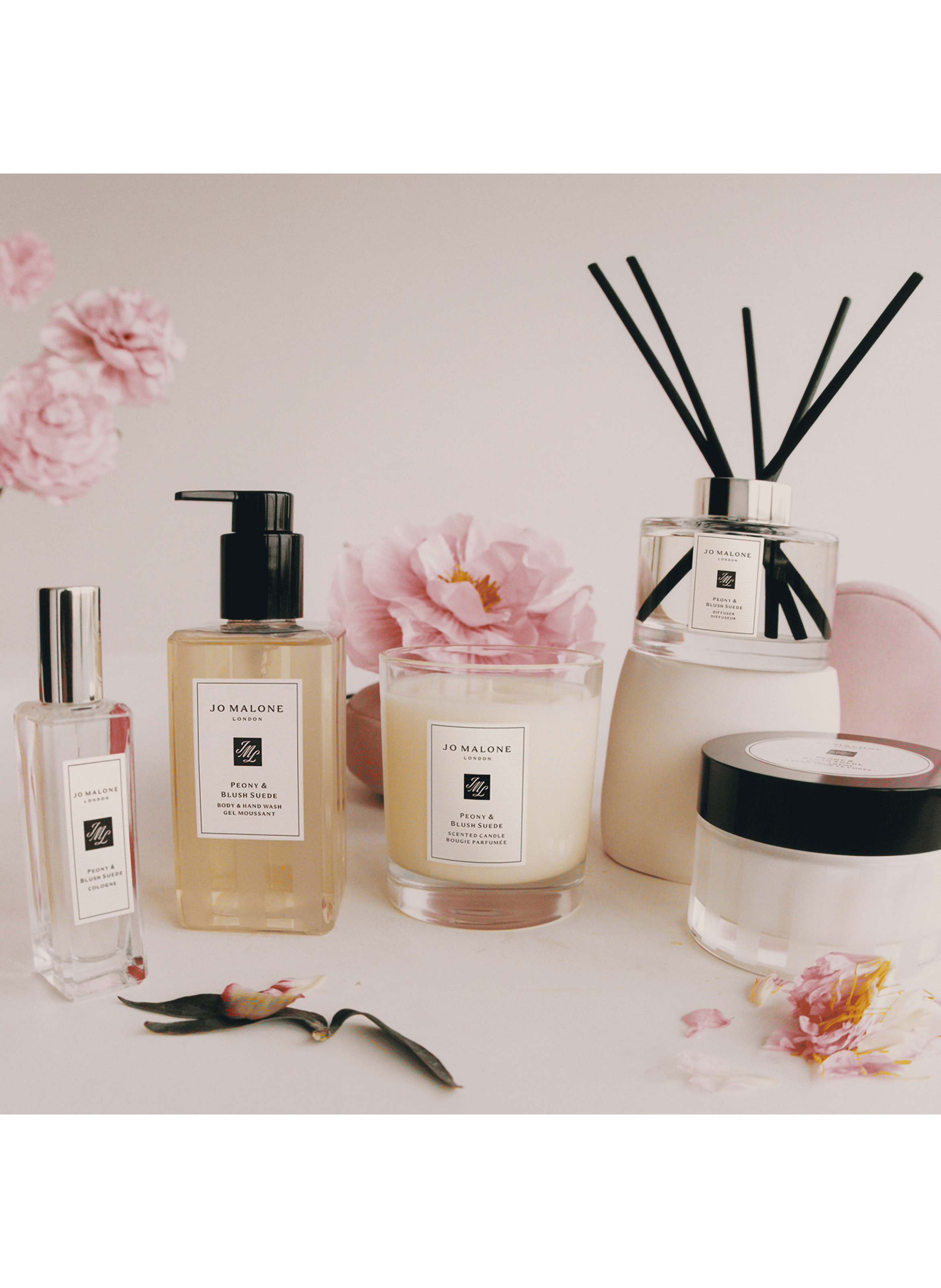 Peony & Blush Suede - Recharge de diffuseur JO MALONE LONDON No color