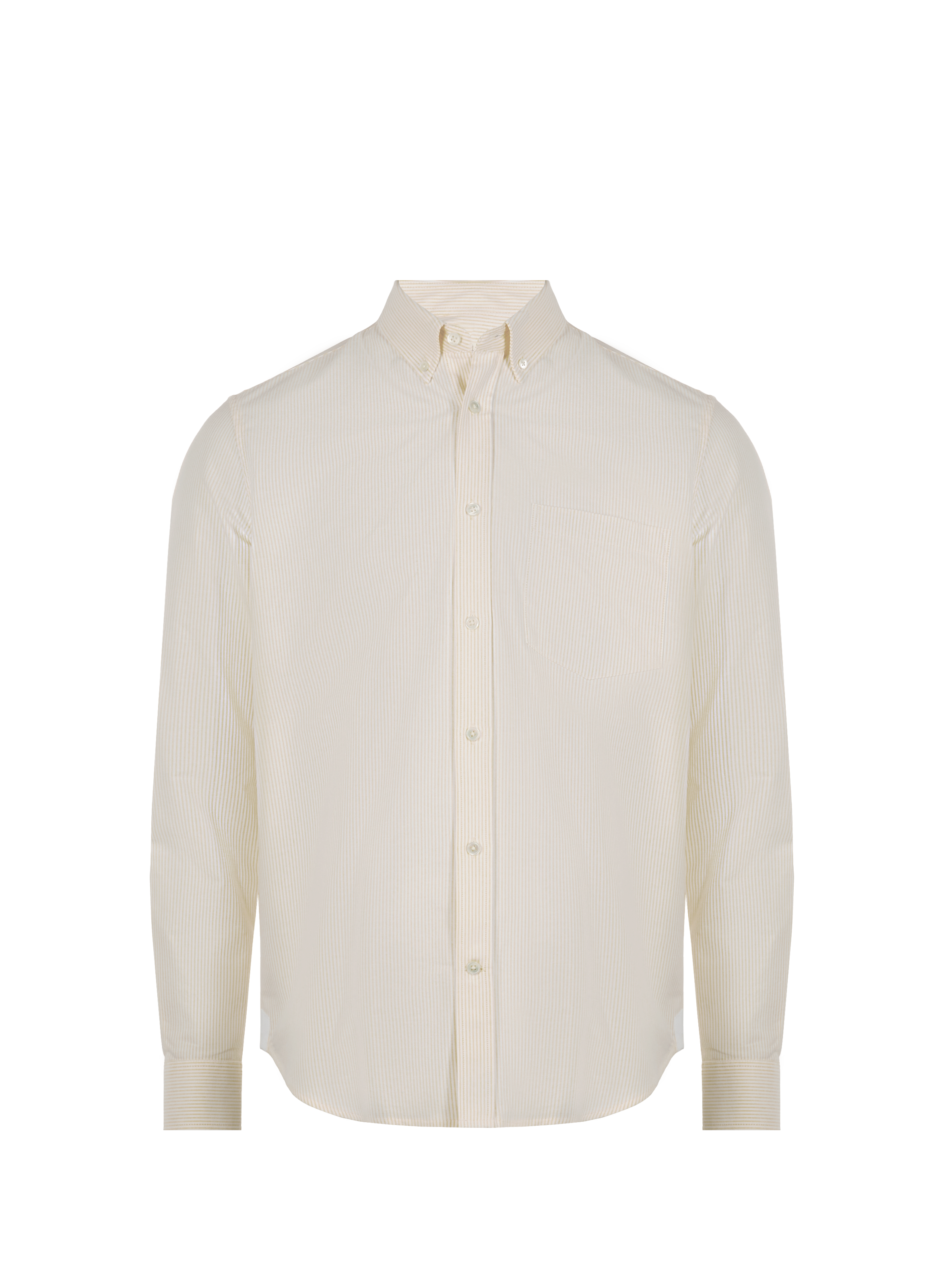 Striped cotton shirt  EDITIONS 102 Yellow