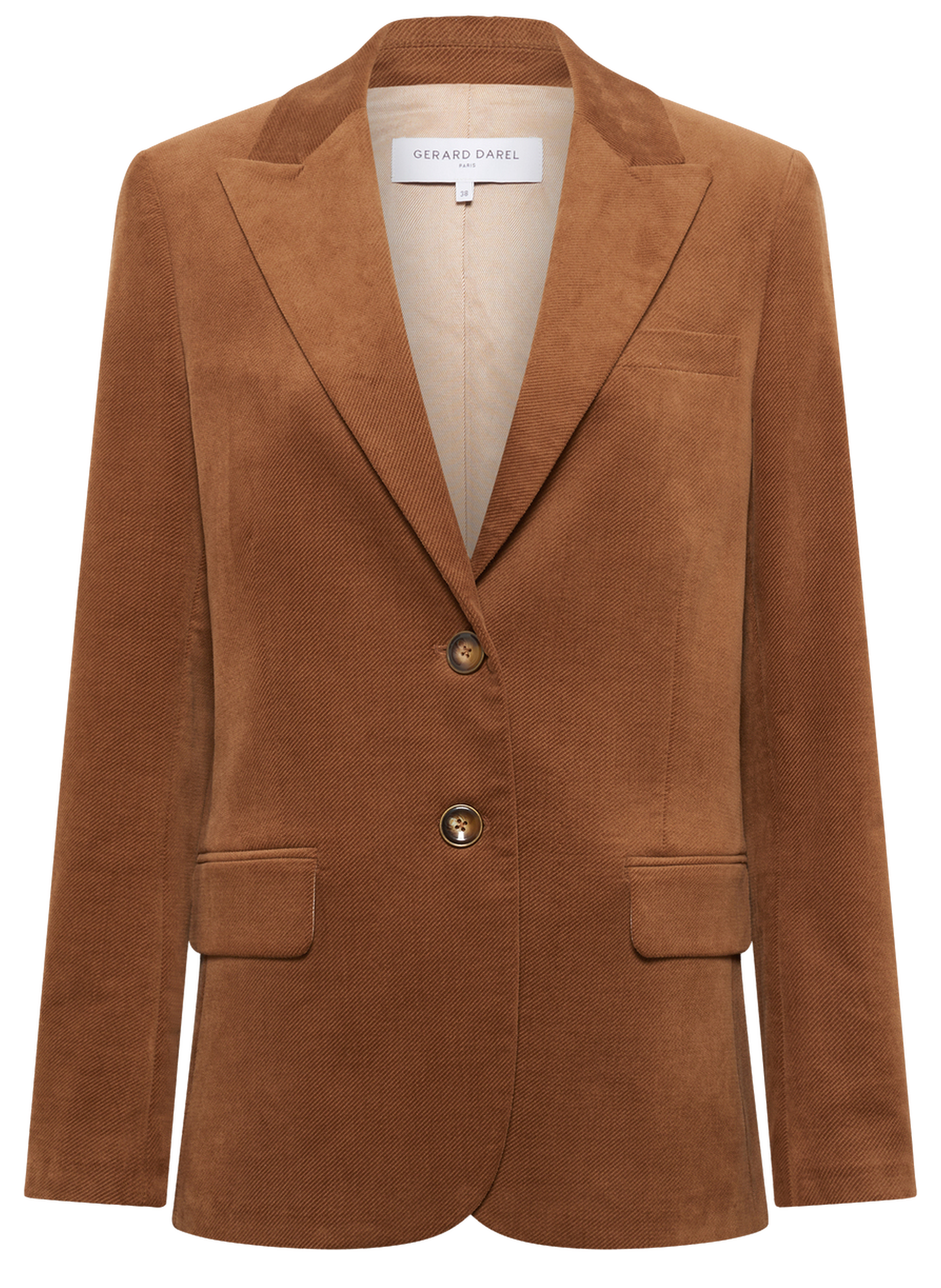 Veste en velours sergé - niava GERARD DAREL Marron