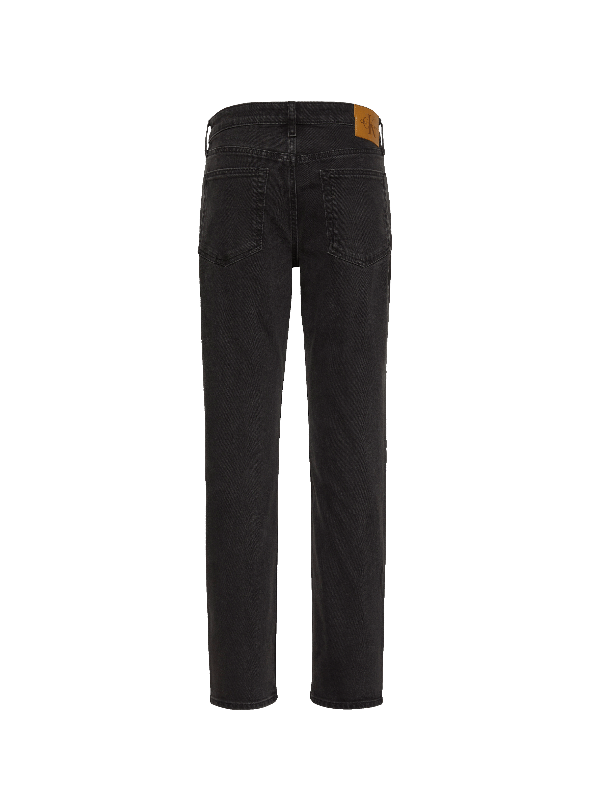 Jean slim en coton mélangé CALVIN KLEIN Noir