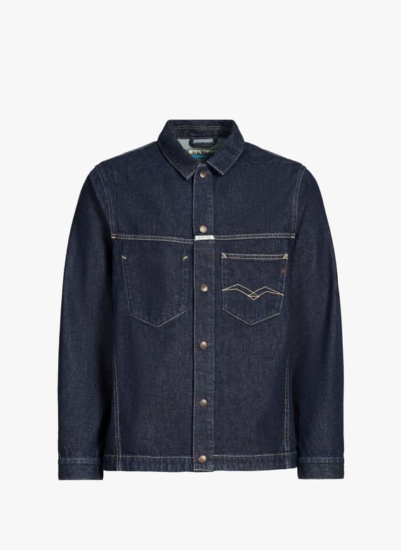 Straight cotton denim jacket | Blue by REPLAY Straight cotton denim jacket Blue