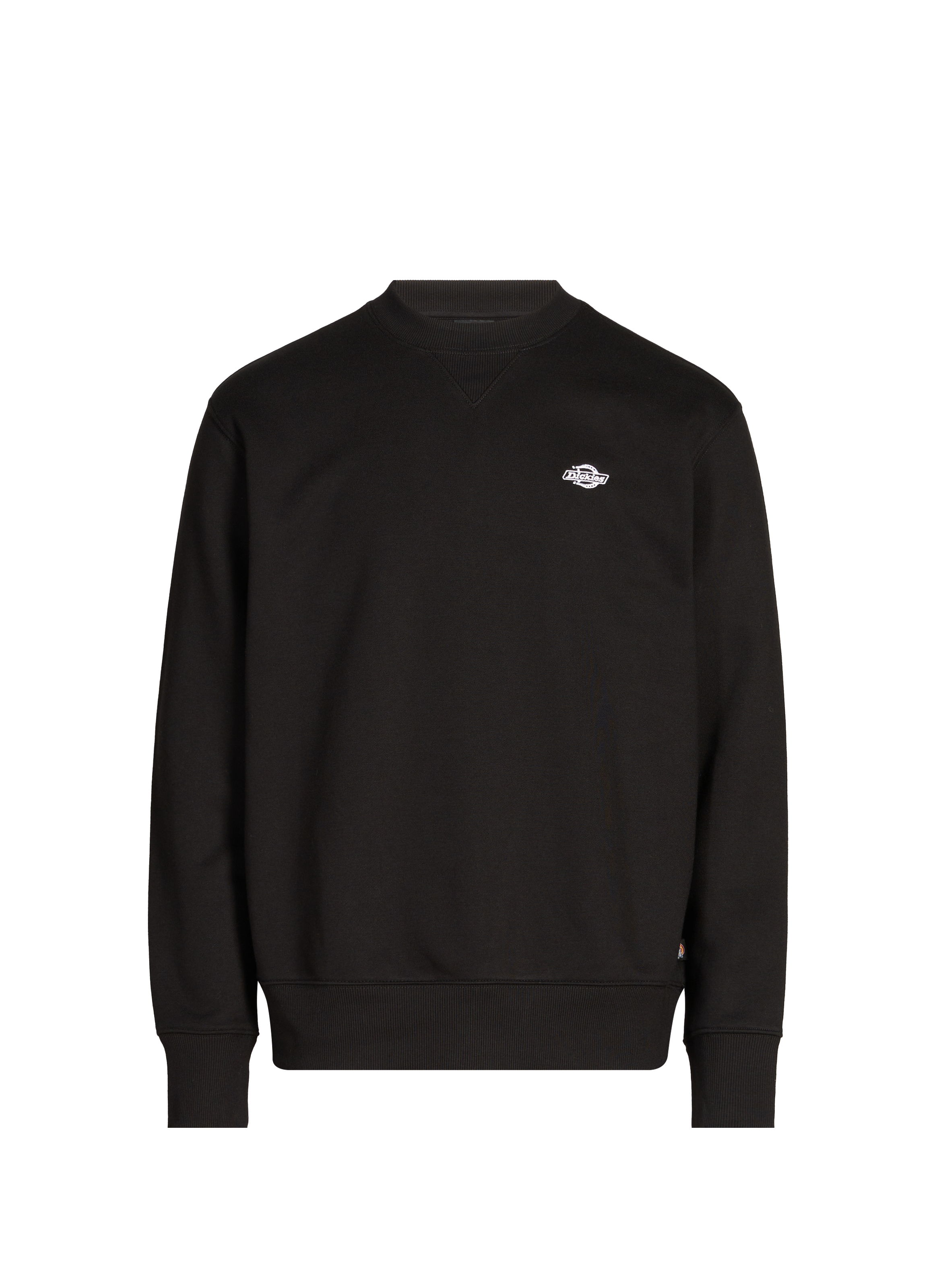 Sweatshirt droit en coton mélangé  Black