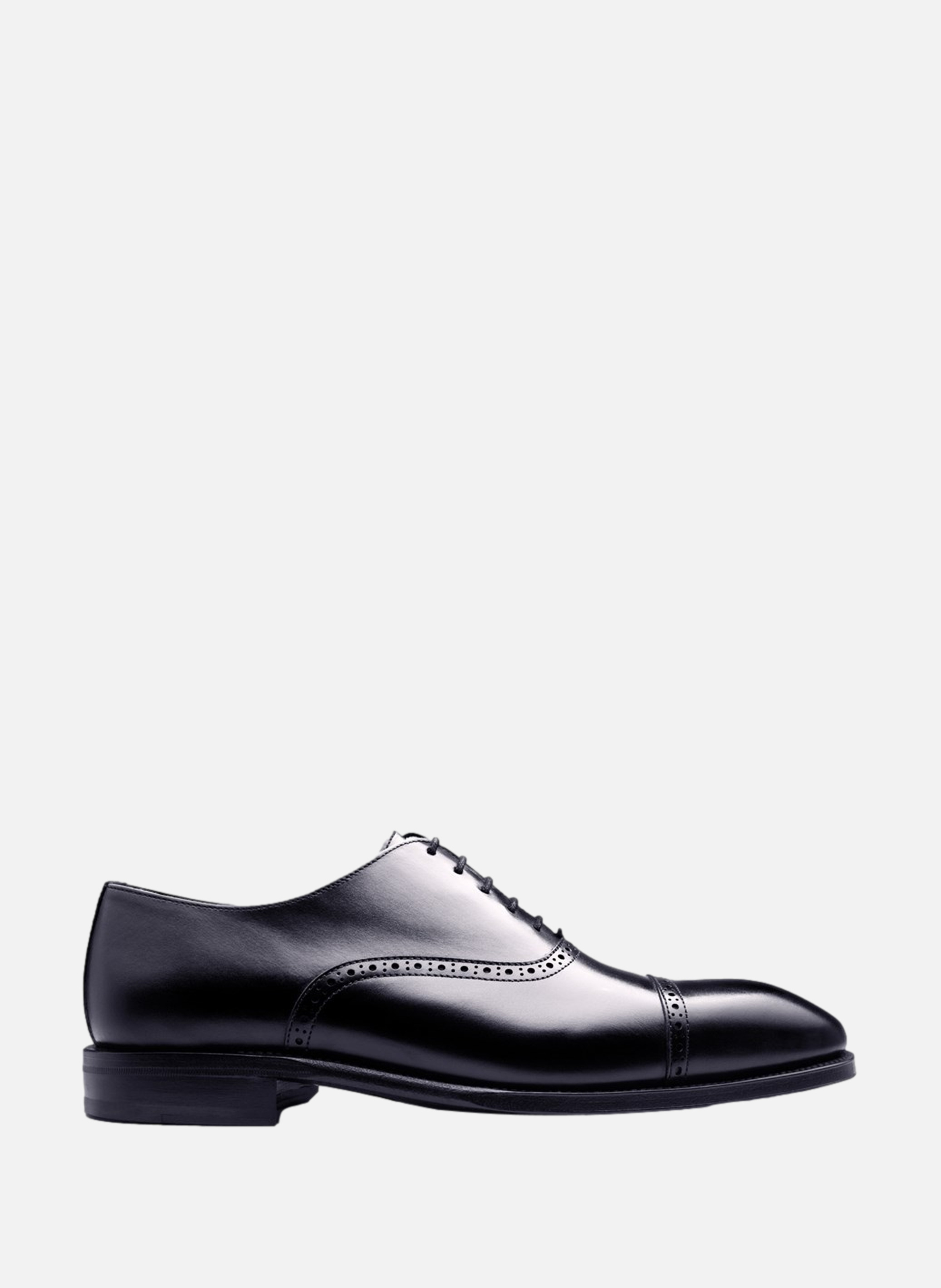 Richelieu cuir balmoral FINSBURY Noir