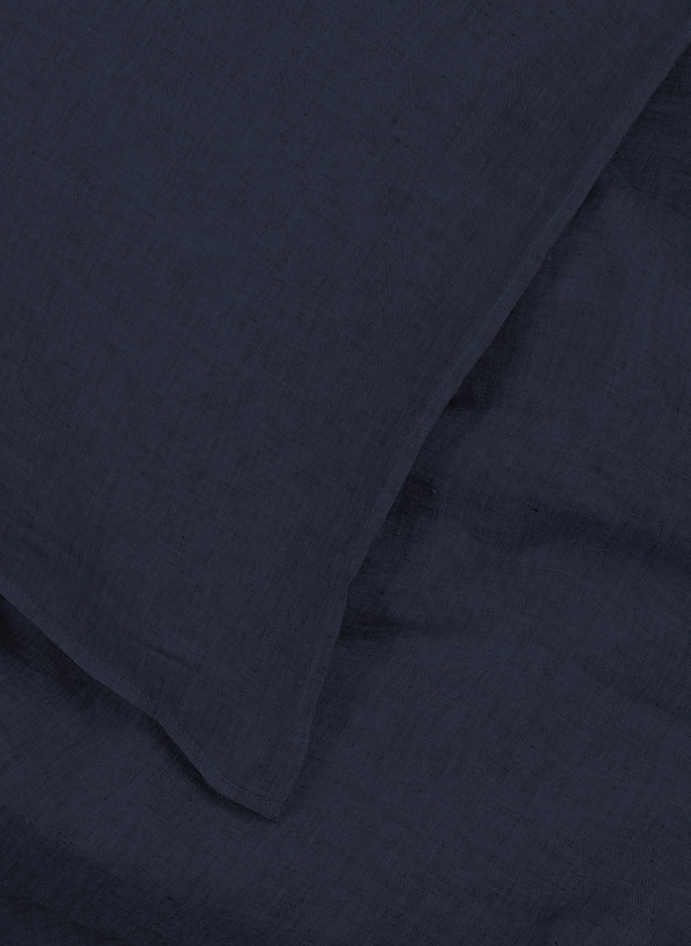 Housse de couette en lin lavé AU PRINTEMPS PARIS Bleu