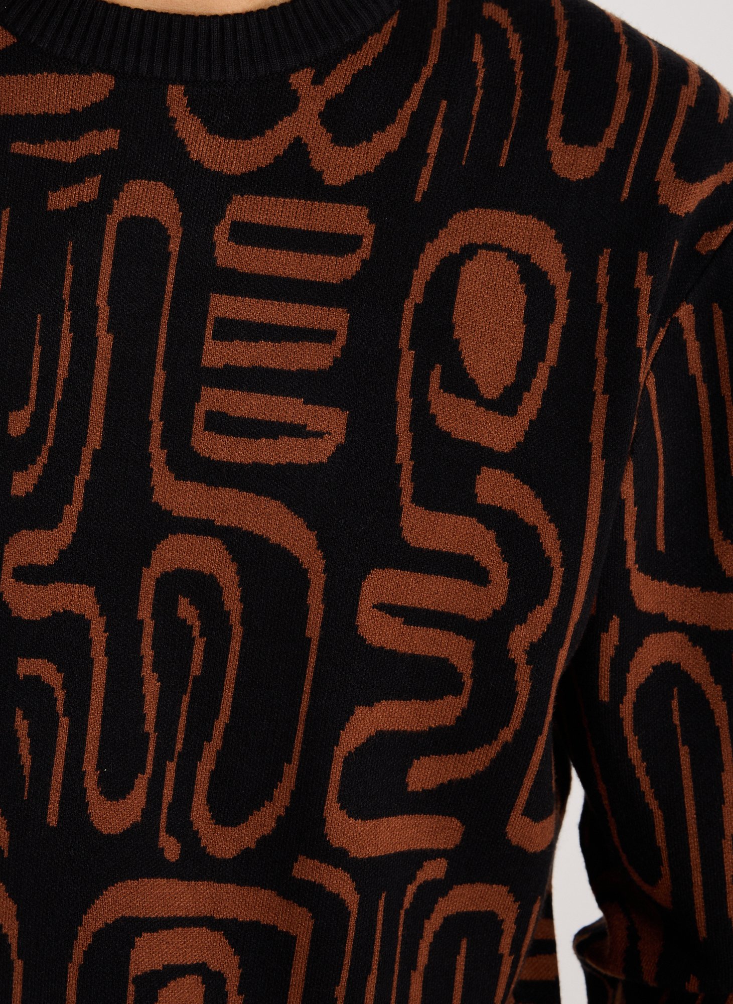 Logo jumper HELAS CAPS Black