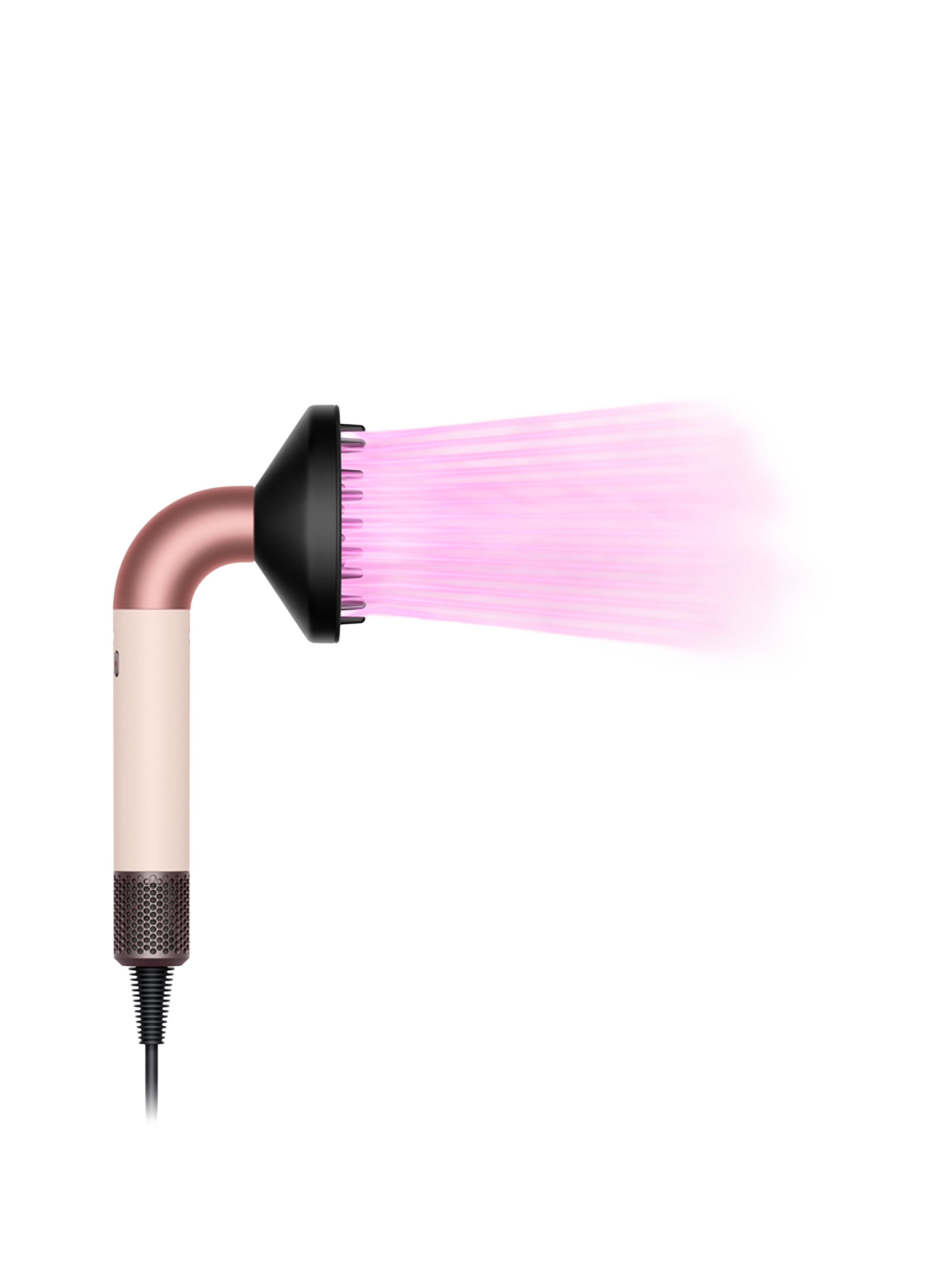 Supersonic R™ Curly to Wavy Hair Rose Gold and Ceramic DYSON No color