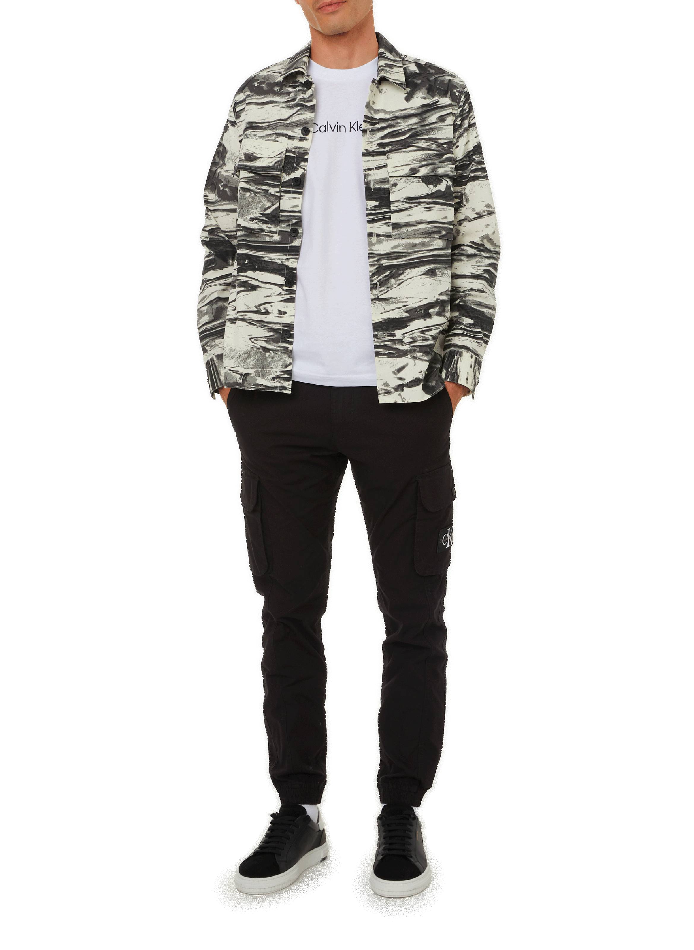 T-shirt en coton  CALVIN KLEIN Blanc