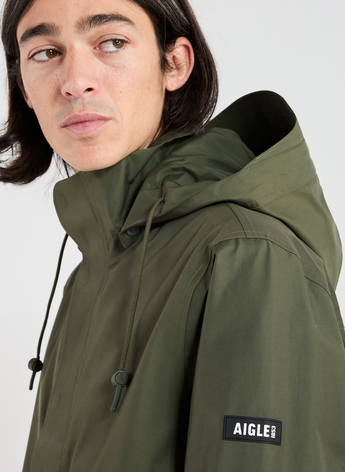 T-kit Waterproof Parka AIGLE Khaki