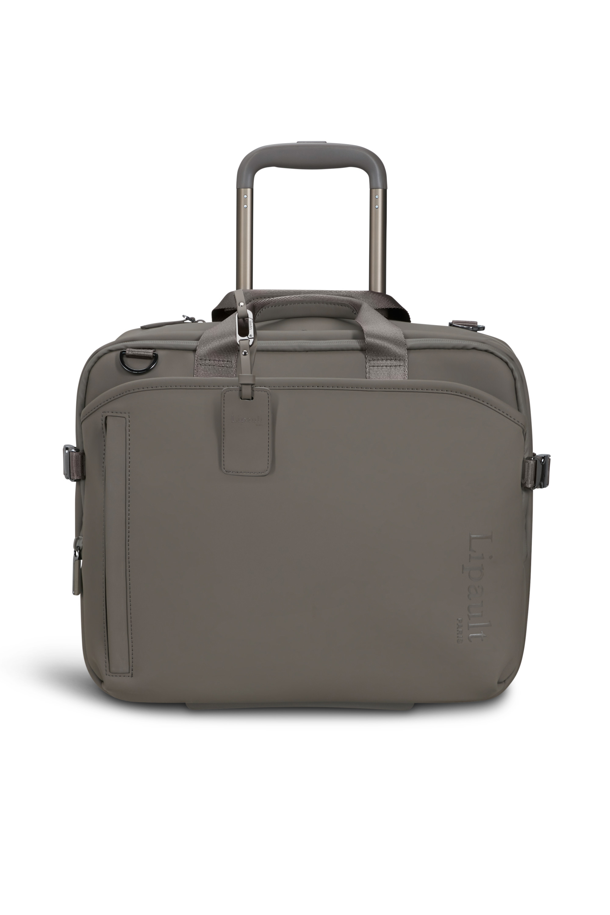 Lost in berlin rolling tote taille s LIPAULT PARIS Gris