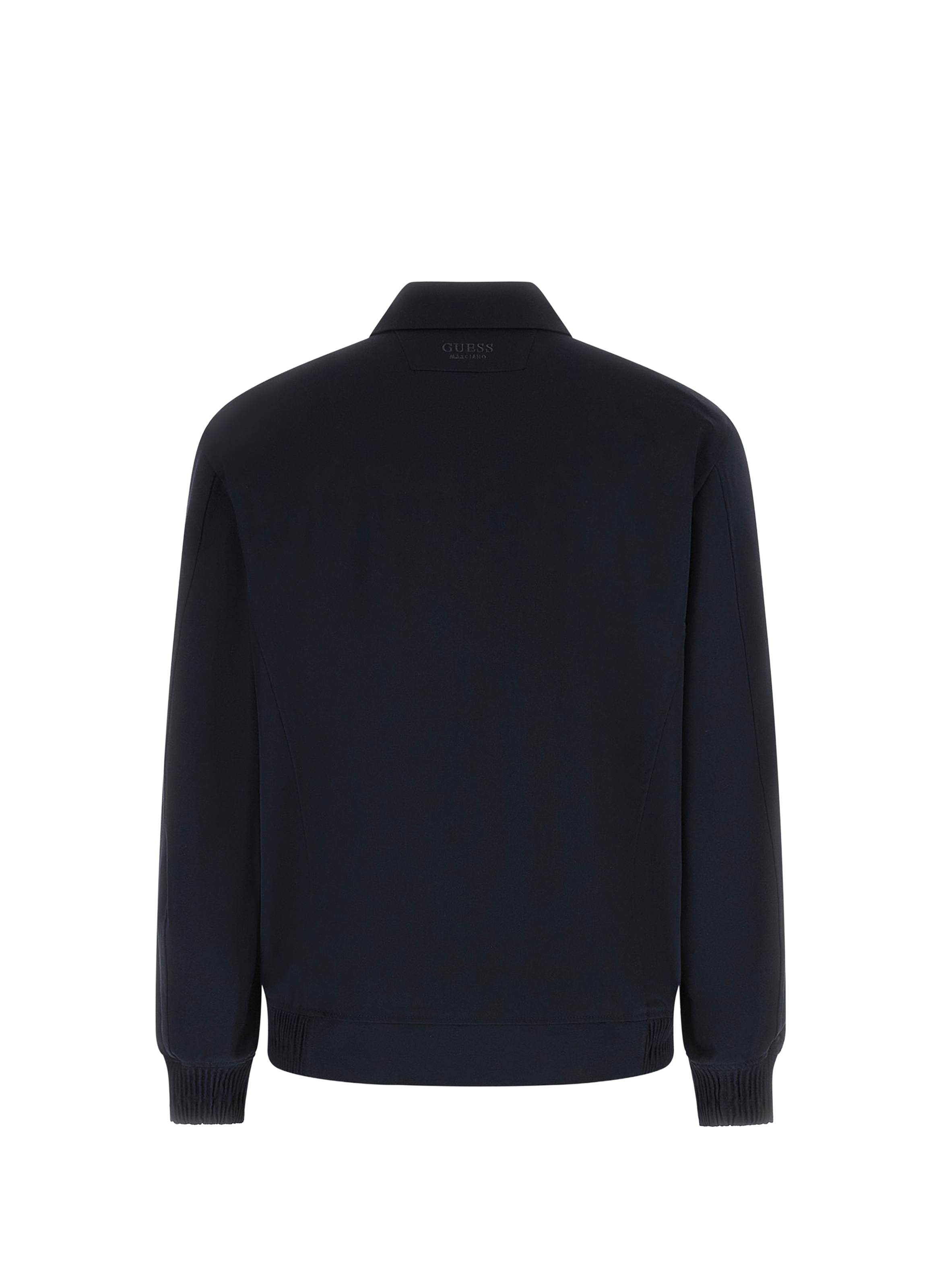 Veste unie à col classique GUESS Bleu