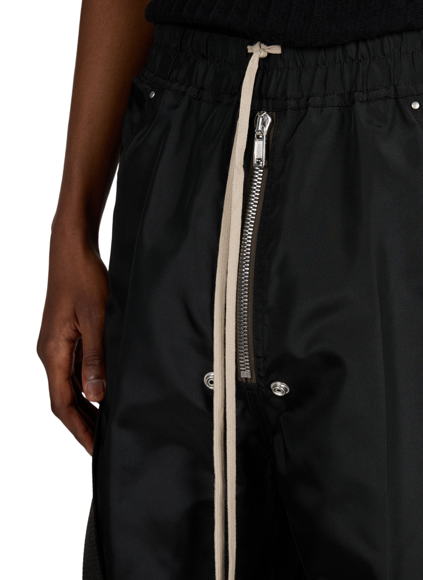 Flared pants with straps RICK OWENS Black