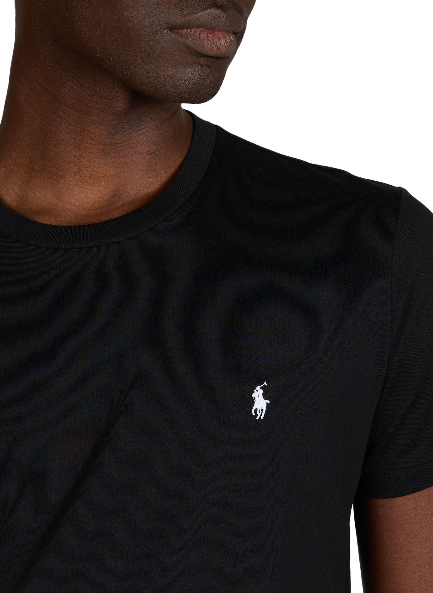 Classic Cotton T-Shirt POLO RALPH LAUREN Black