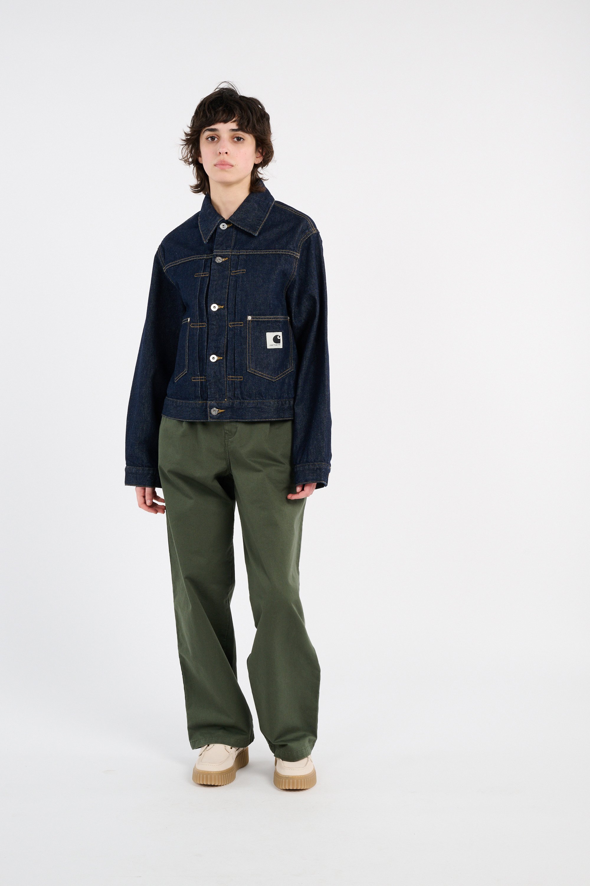 Veste w' belmar jacket CARHARTT WIP Bleu
