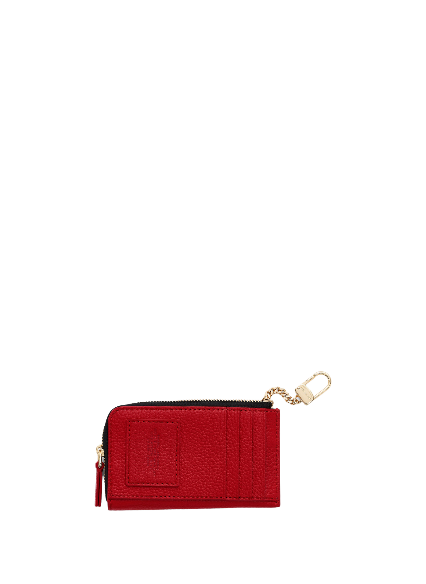Porte-monnaie The Leather Top Zip MARC JACOBS Rouge