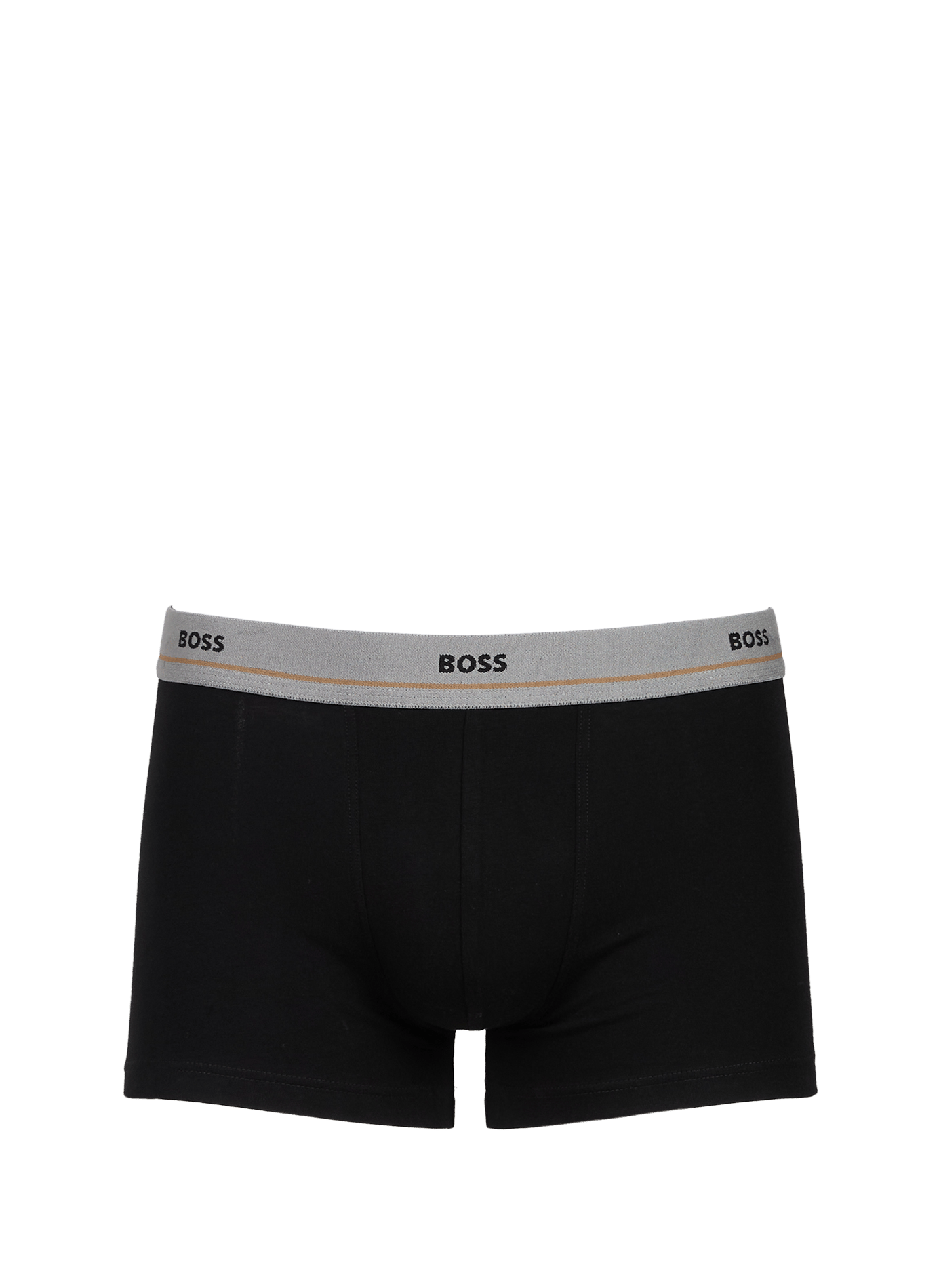 Lot de 5 boxers unis en coton mélangé BOSS Multicolore