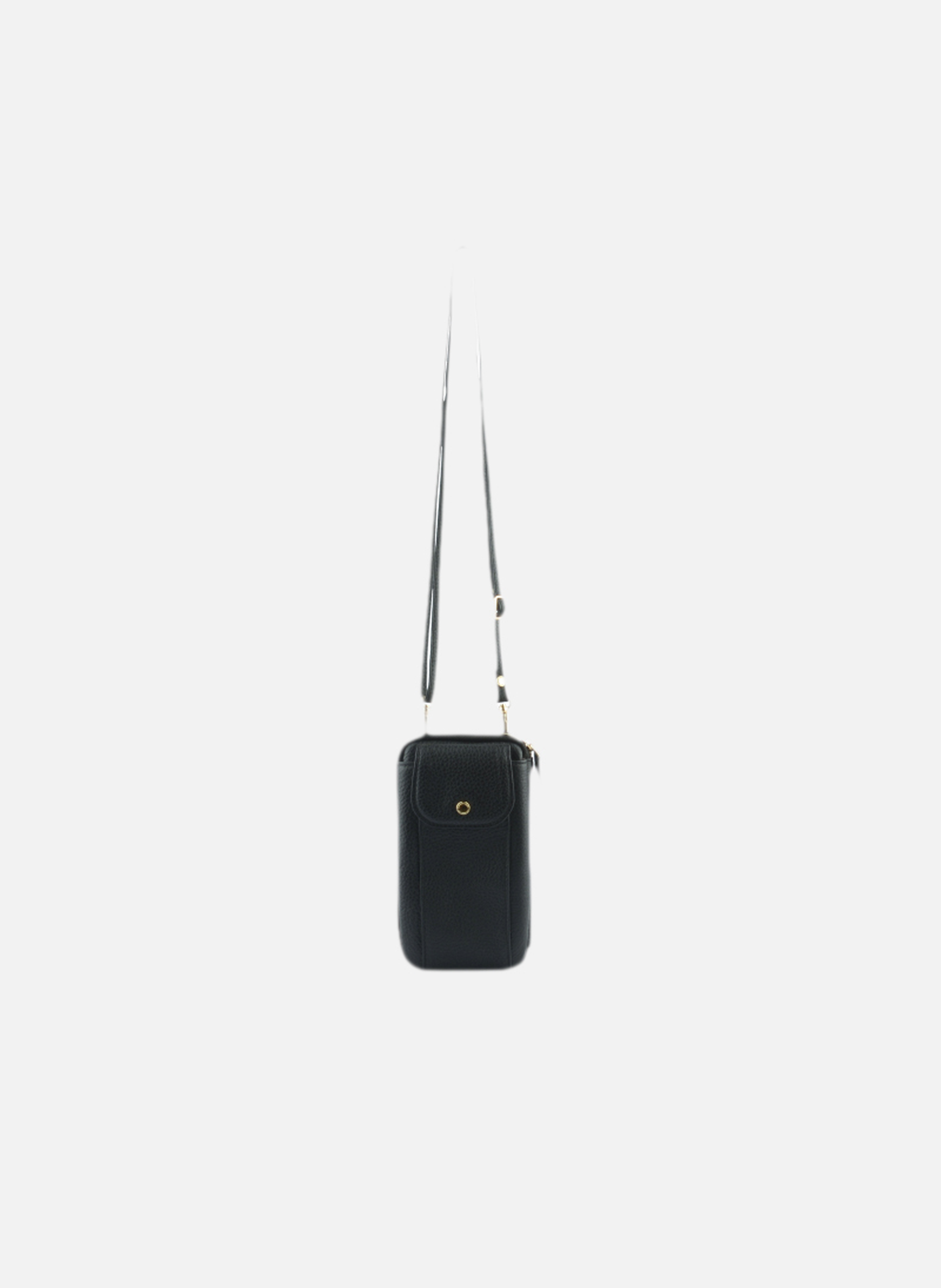 Club | etui téléphone portable en cuir de veau grainé POURCHET Bleu