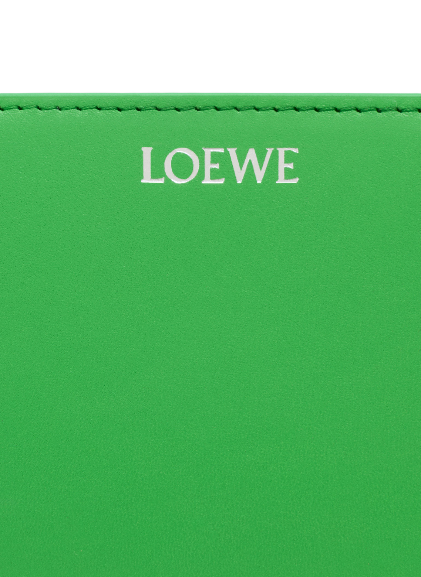 Knot Geldbörse aus Kalbsleder LOEWE Grun