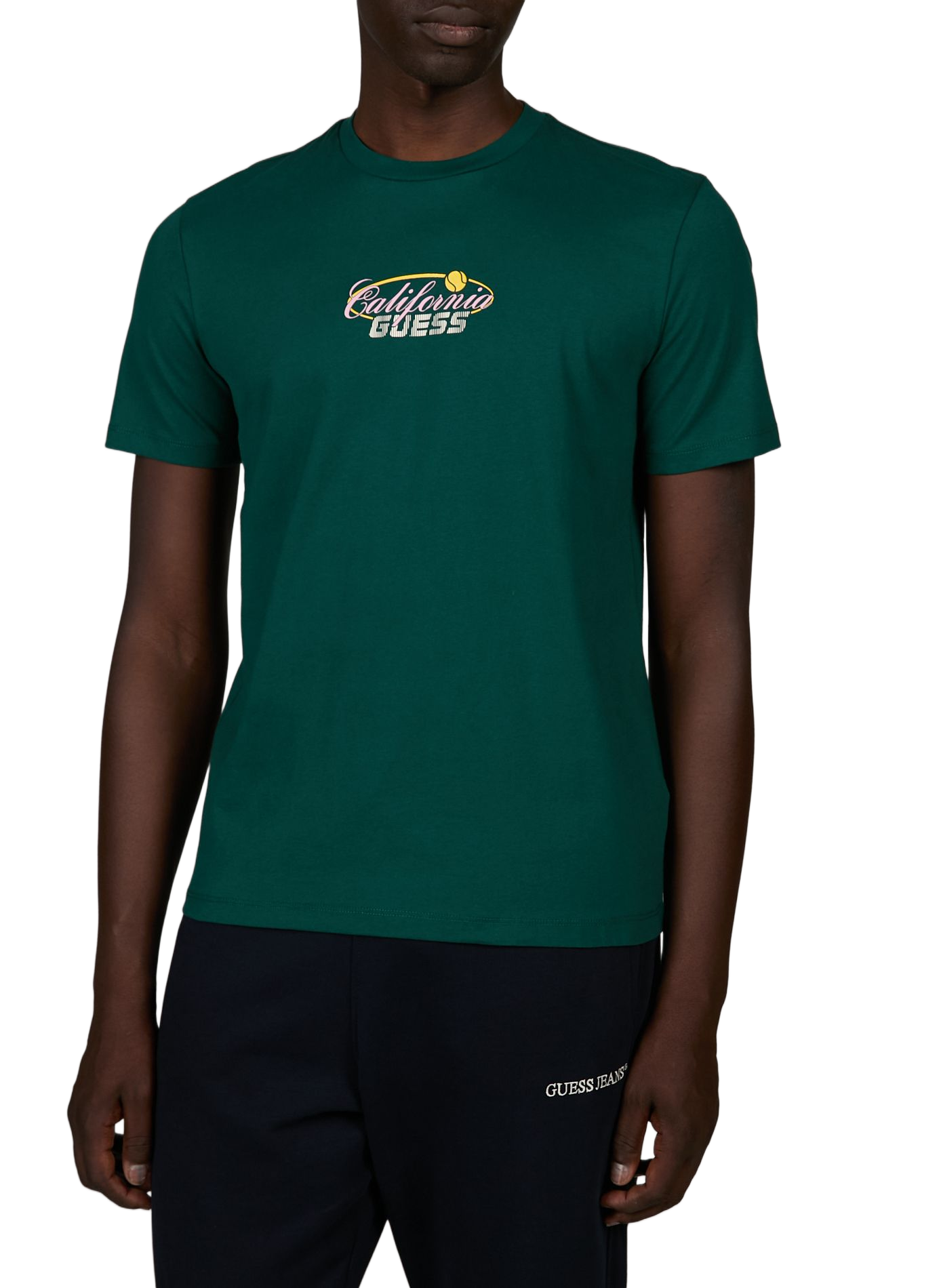 Classic Cotton T-Shirt GUESS Green
