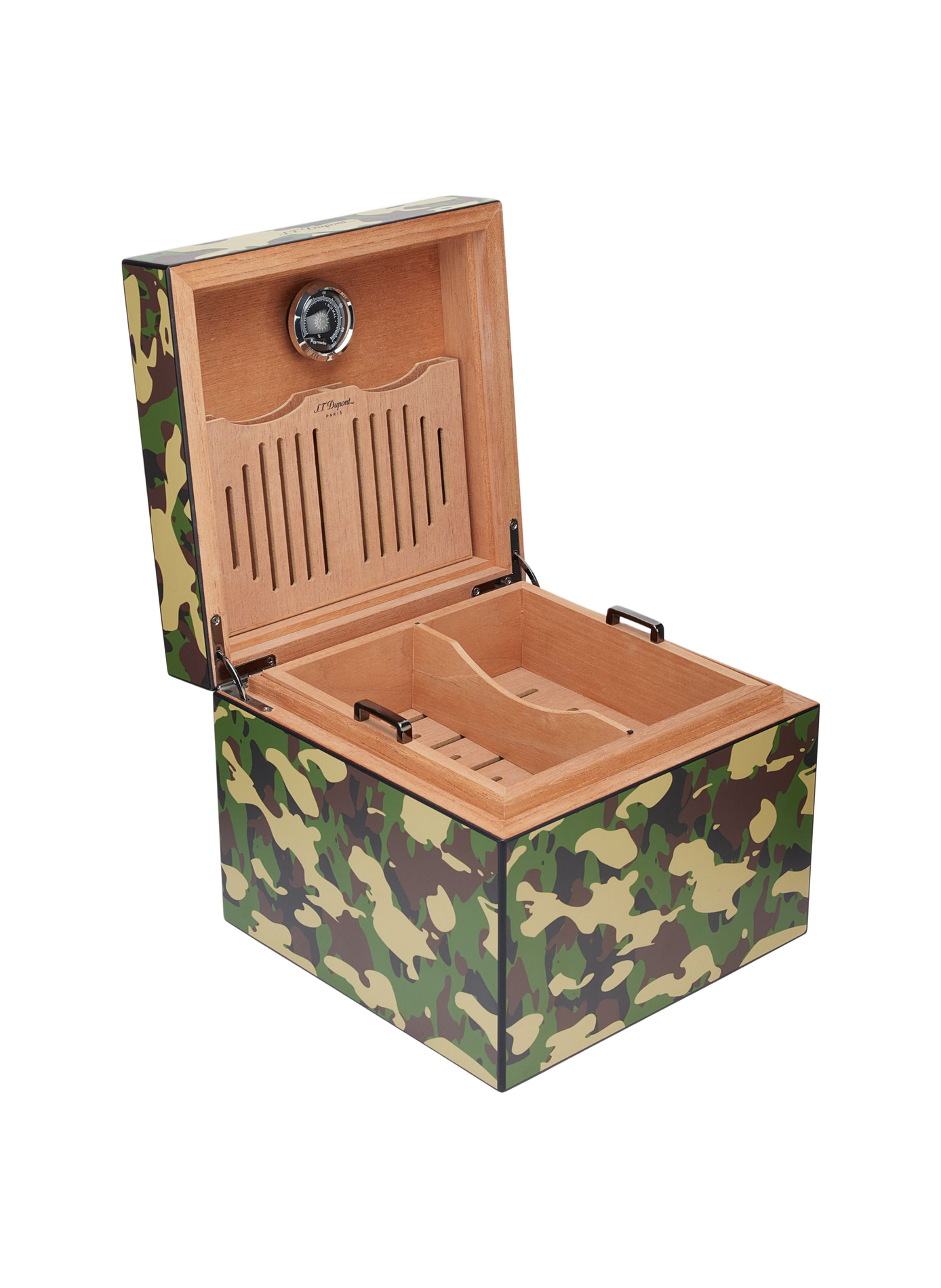 Cave cube 60 sigarenhumidor S.T. DUPONT Groen