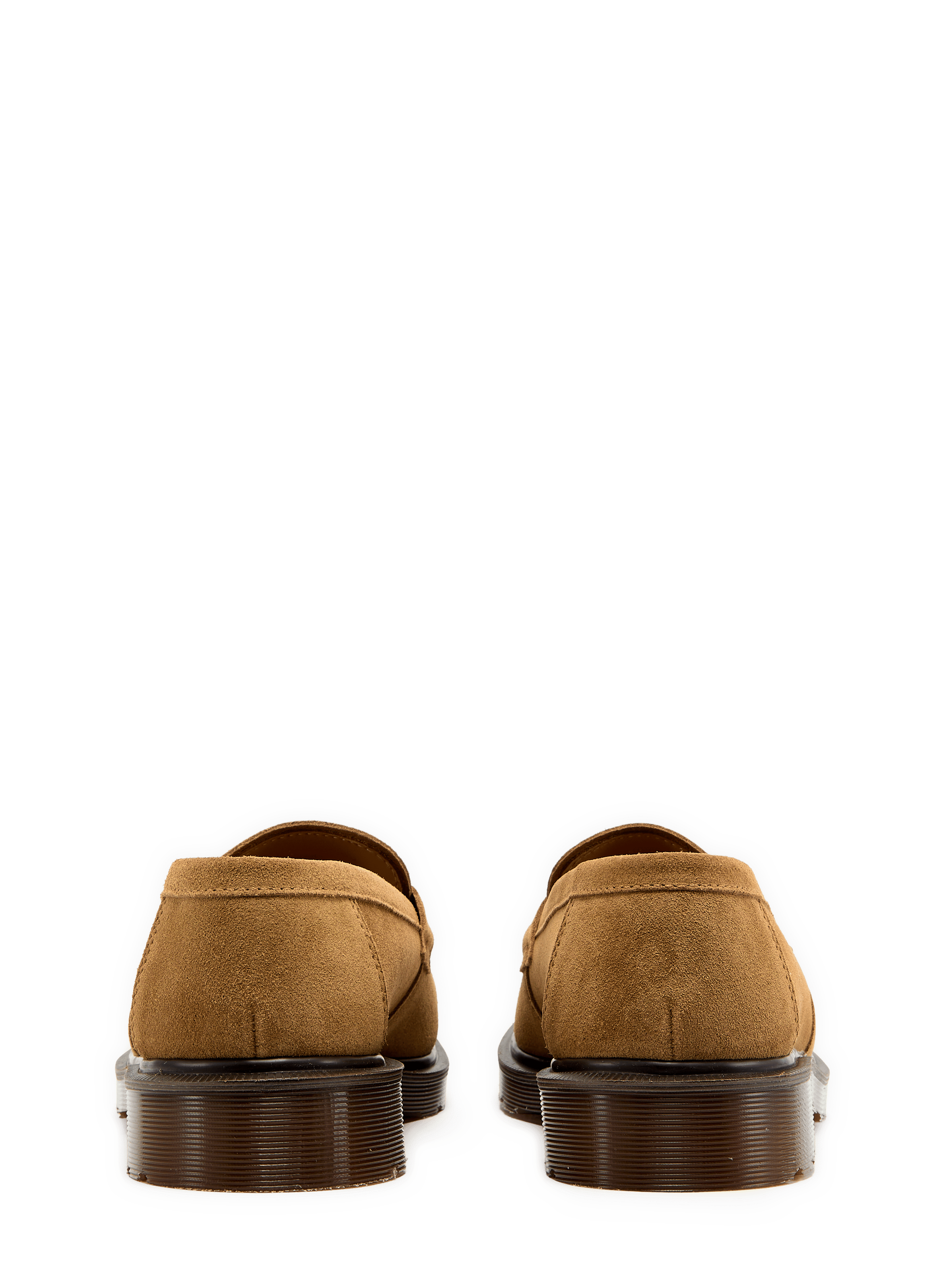 Leather loafers DR. MARTENS Beige